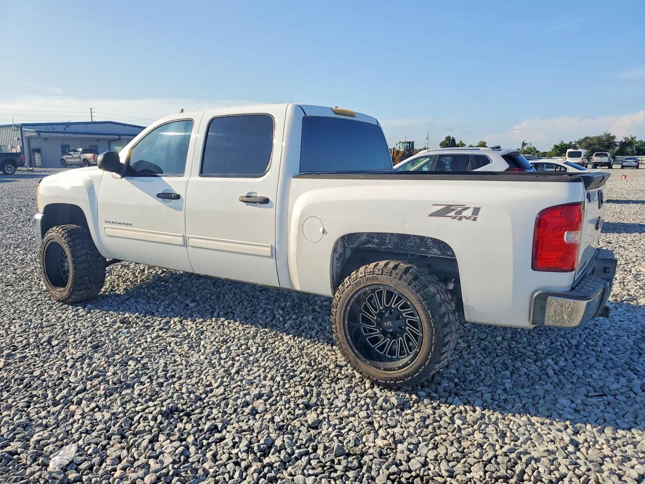 2012 Chevrolet Silverado K1500 Lt White vin: 3GCPKSE75CG293114