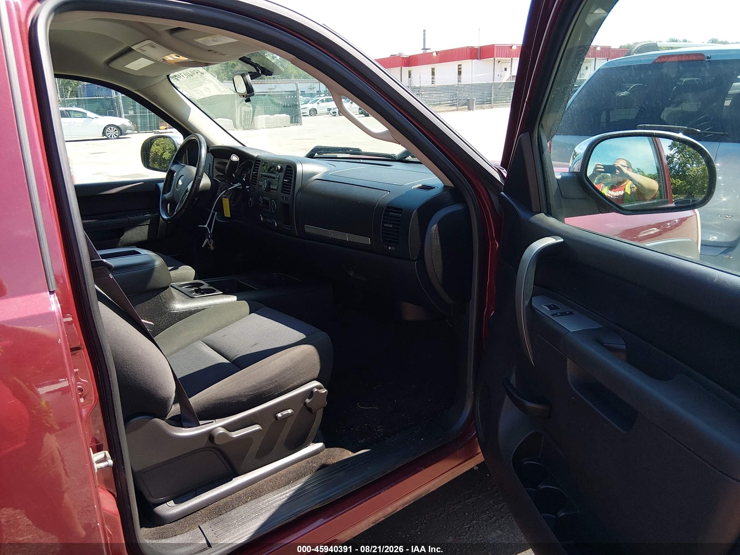 2013 Chevrolet Silverado K1500 Lt Red vin: 3GCPKSE75DG105614