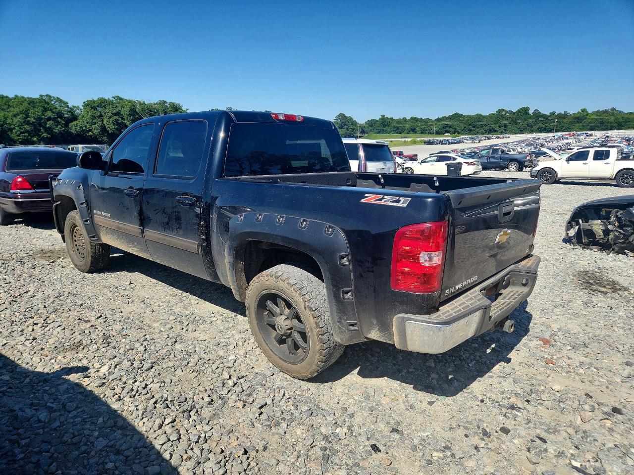 2013 Chevrolet Silverado K1500 Lt Black vin: 3GCPKSE75DG114782