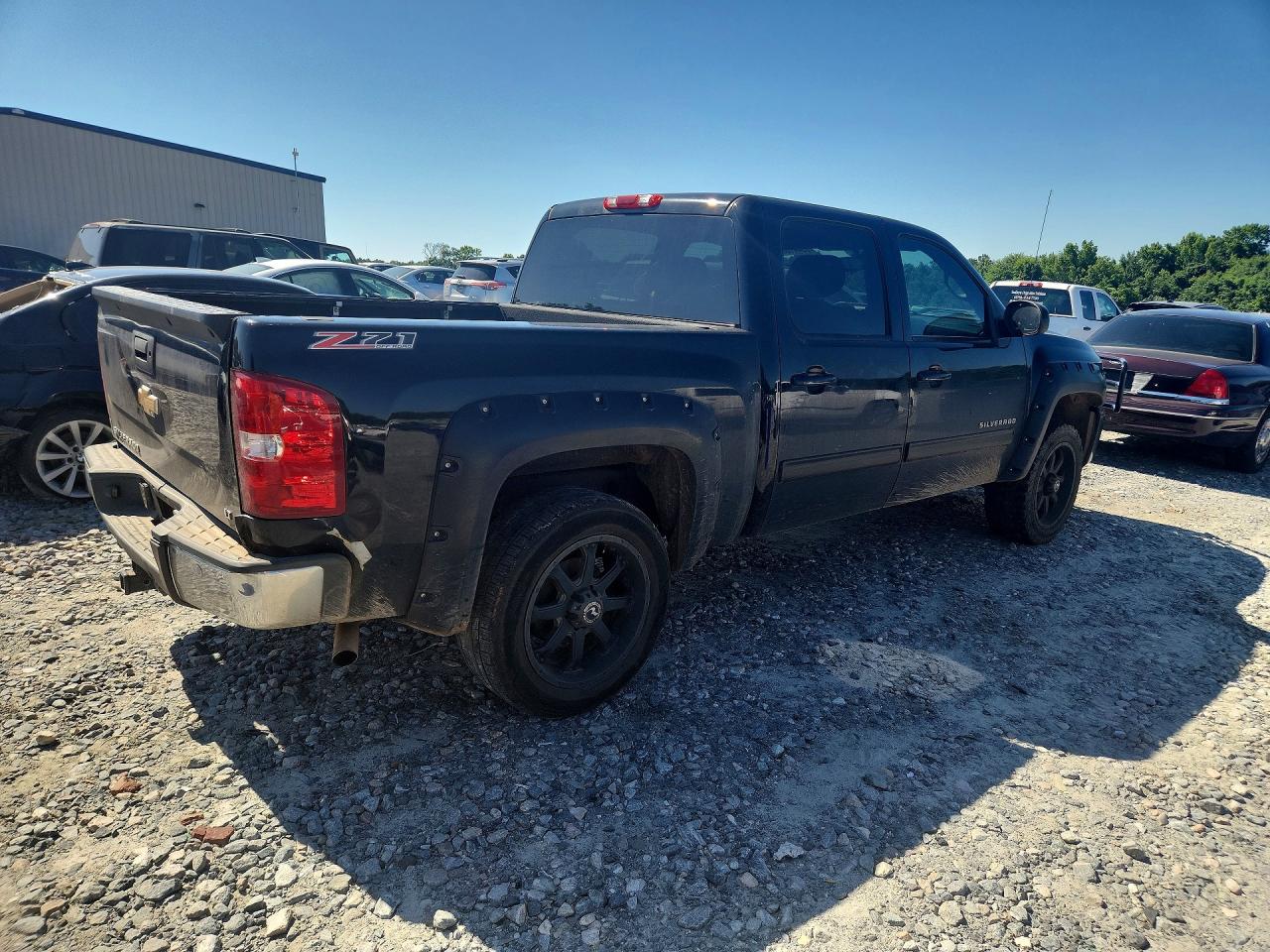 2013 Chevrolet Silverado K1500 Lt Black vin: 3GCPKSE75DG114782