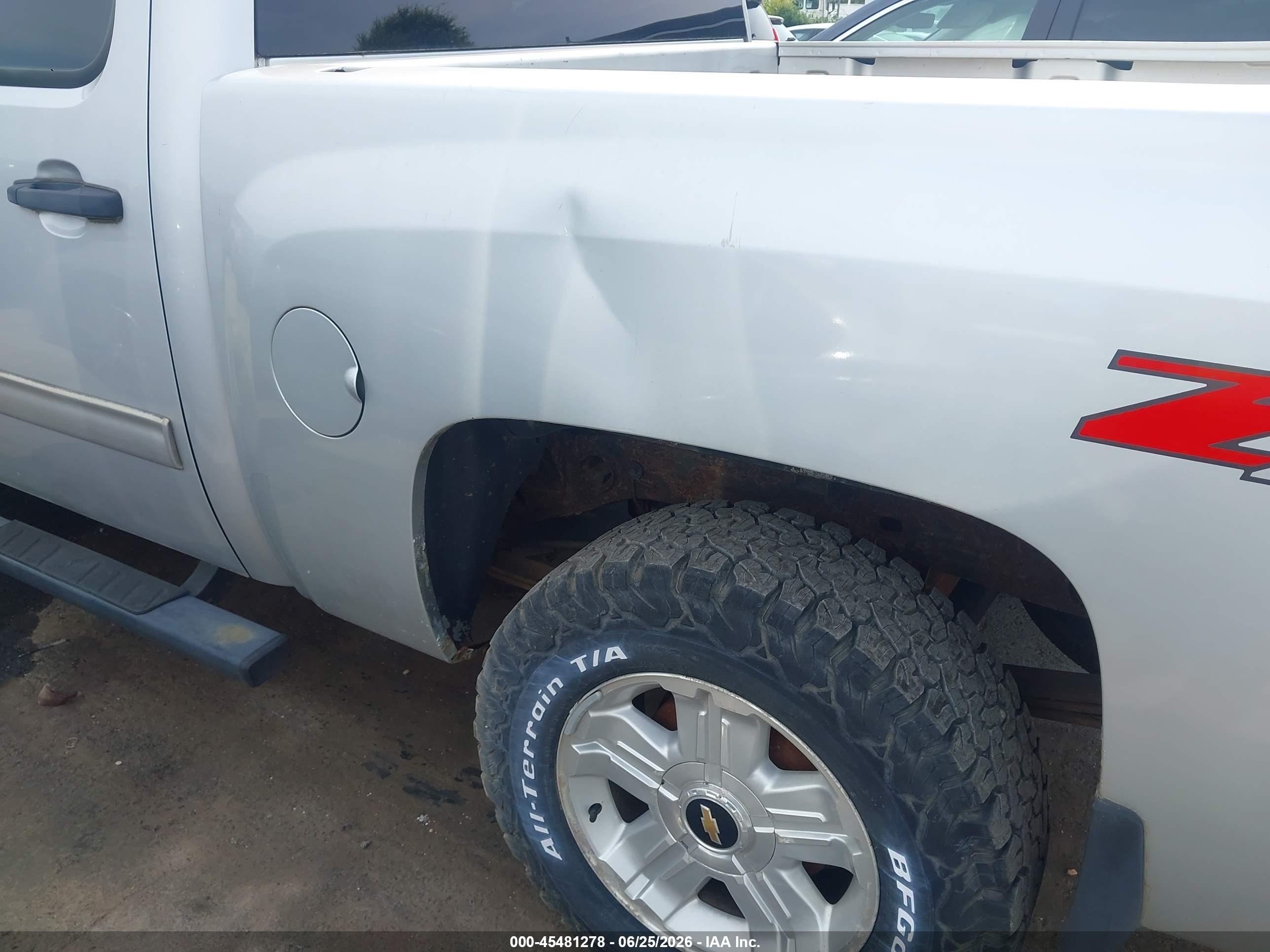 2013 Chevrolet Silverado 1500 Lt Silver vin: 3GCPKSE75DG126253