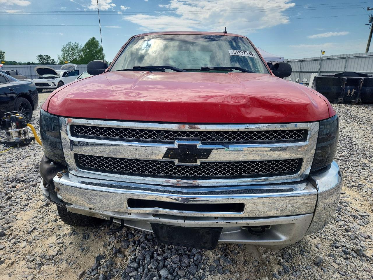 2013 Chevrolet Silverado K1500 Lt Red vin: 3GCPKSE75DG169233