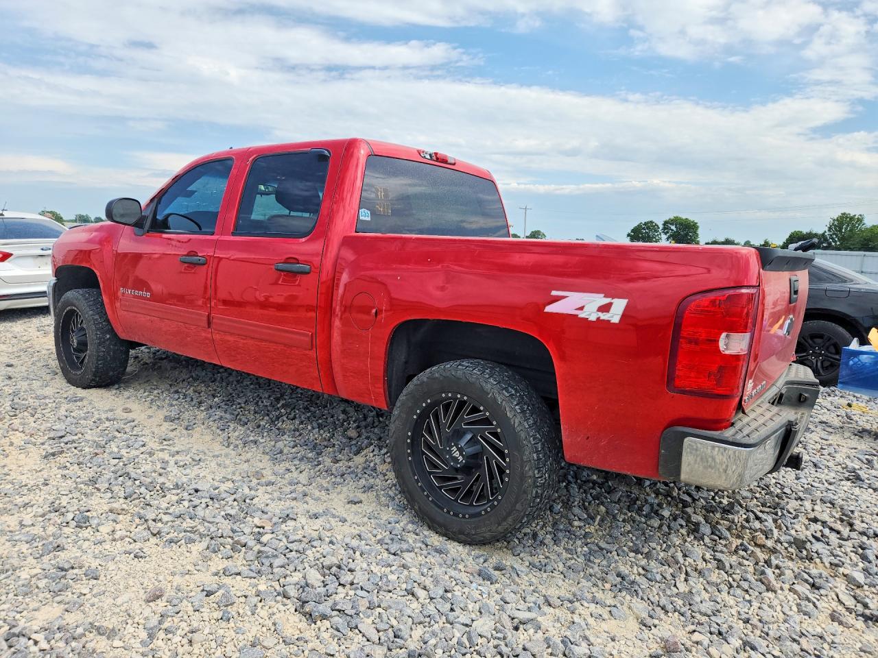 2013 Chevrolet Silverado K1500 Lt Red vin: 3GCPKSE75DG169233