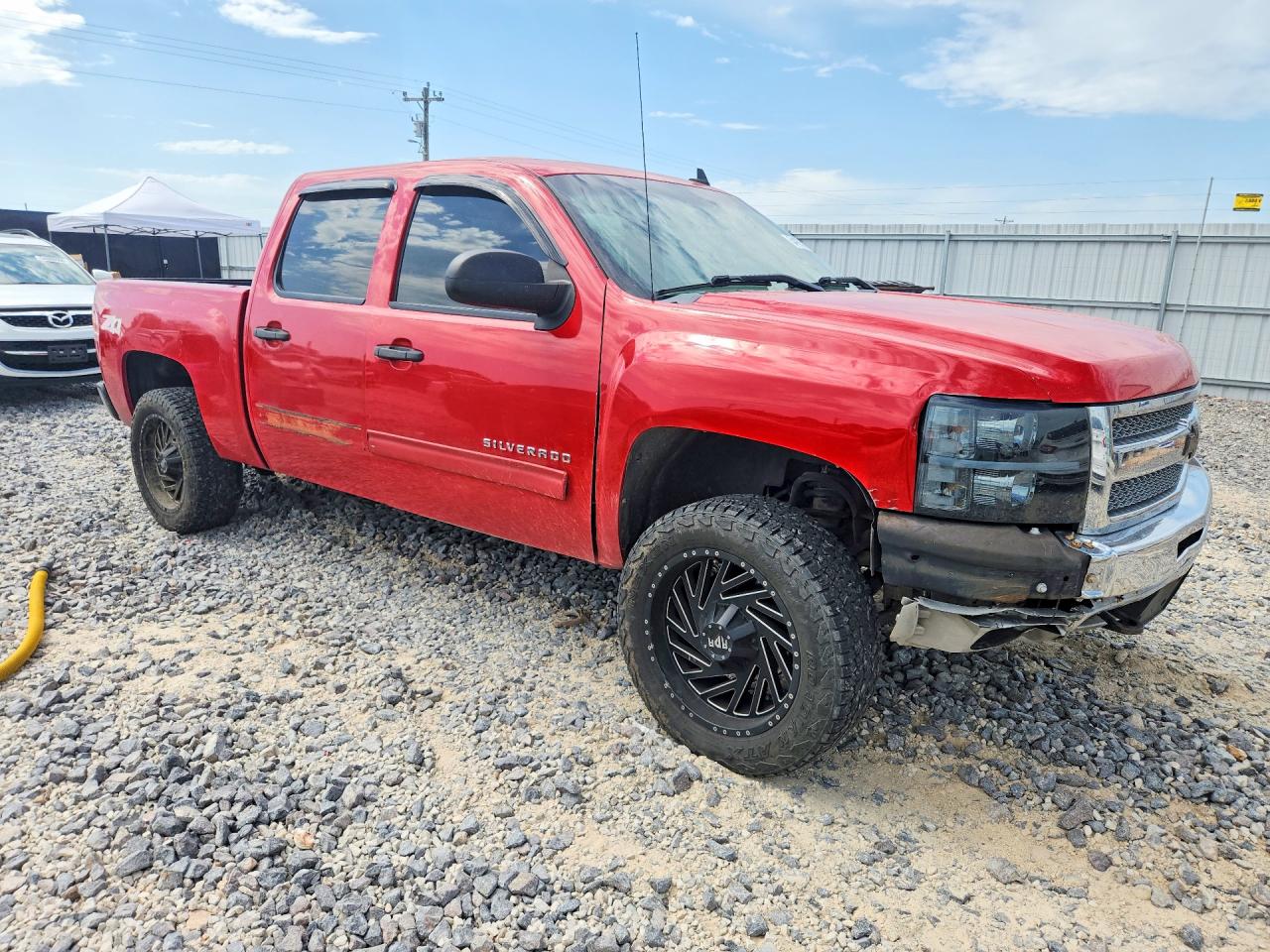 2013 Chevrolet Silverado K1500 Lt Red vin: 3GCPKSE75DG169233