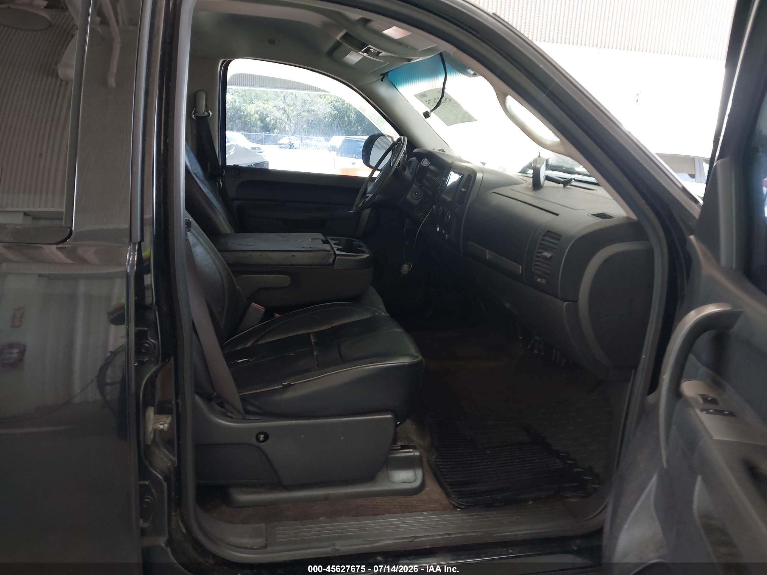 2013 Chevrolet Silverado 1500 Lt Black vin: 3GCPKSE75DG171418