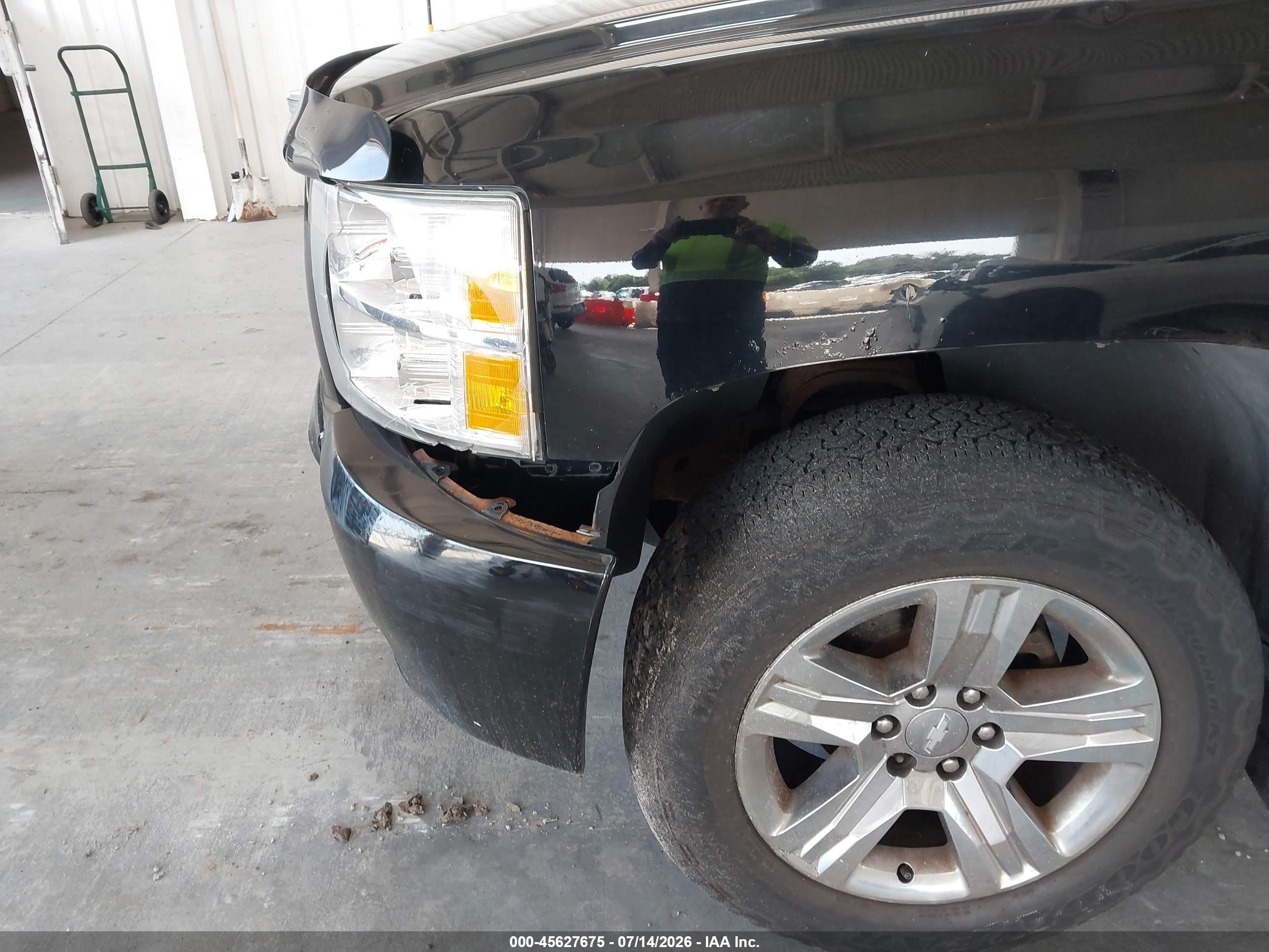 2013 Chevrolet Silverado 1500 Lt Black vin: 3GCPKSE75DG171418