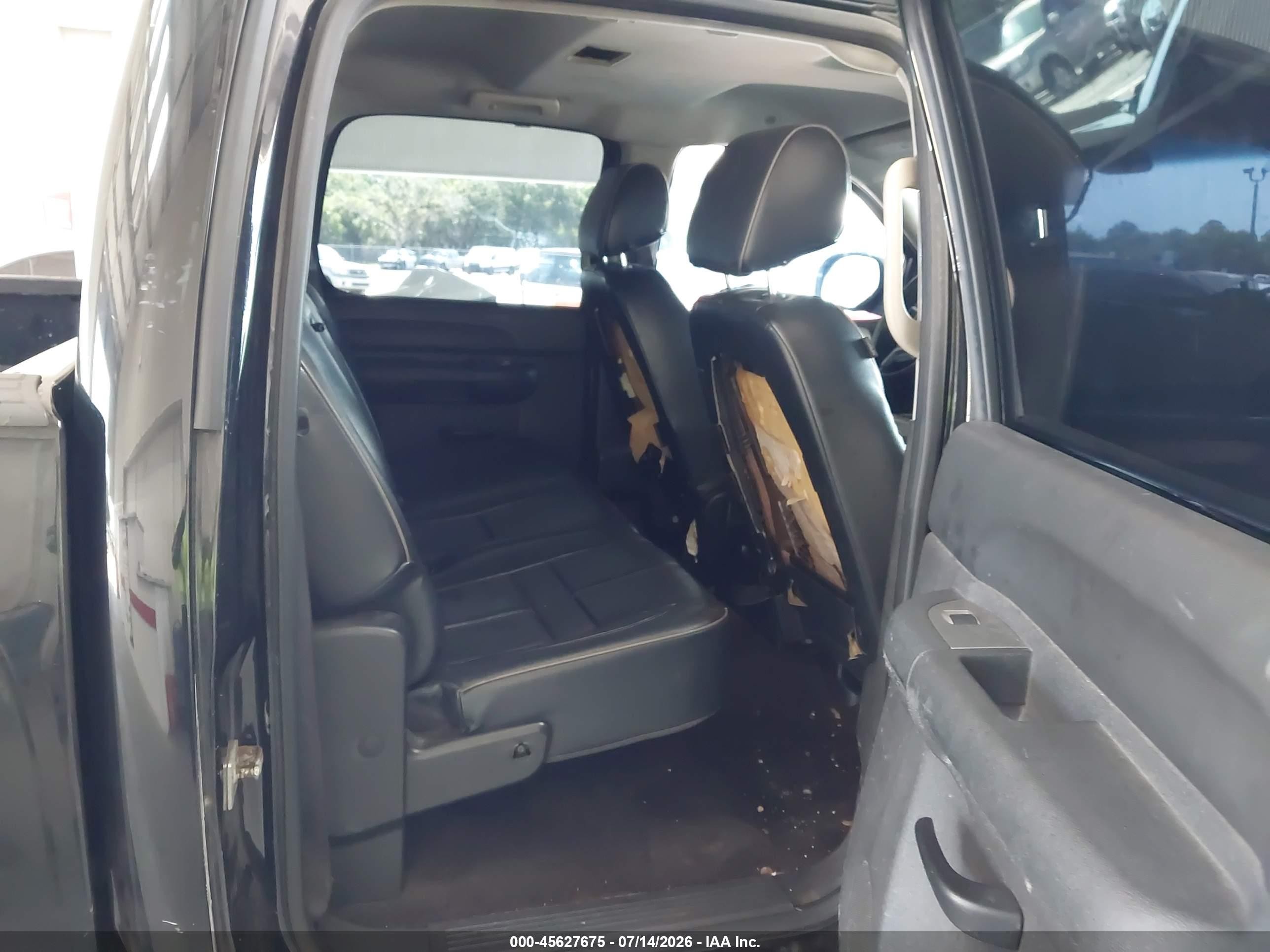 2013 Chevrolet Silverado 1500 Lt Black vin: 3GCPKSE75DG171418