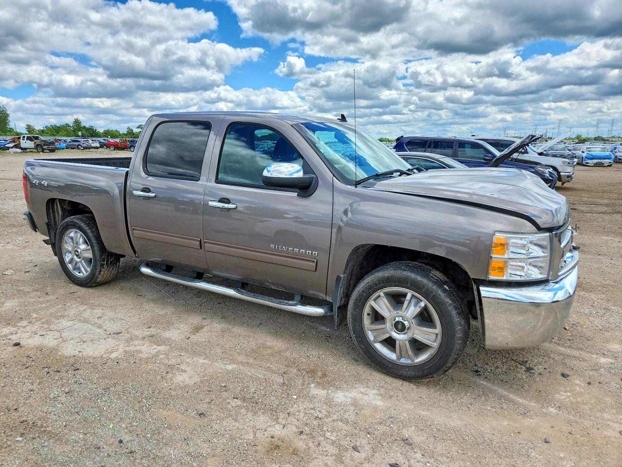 2013 Chevrolet Silverado K1500 Lt Tan vin: 3GCPKSE75DG188025