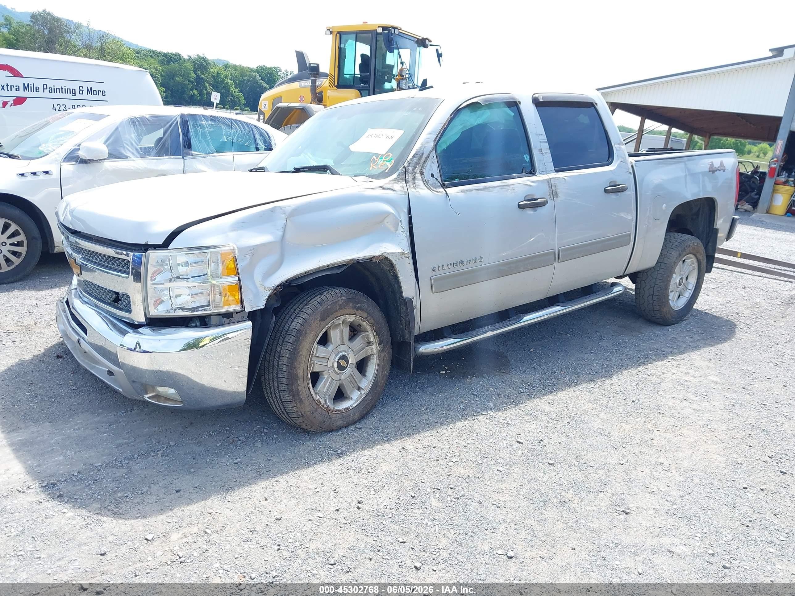 2013 Chevrolet Silverado 1500 Lt Серебряный vin: 3GCPKSE75DG206815