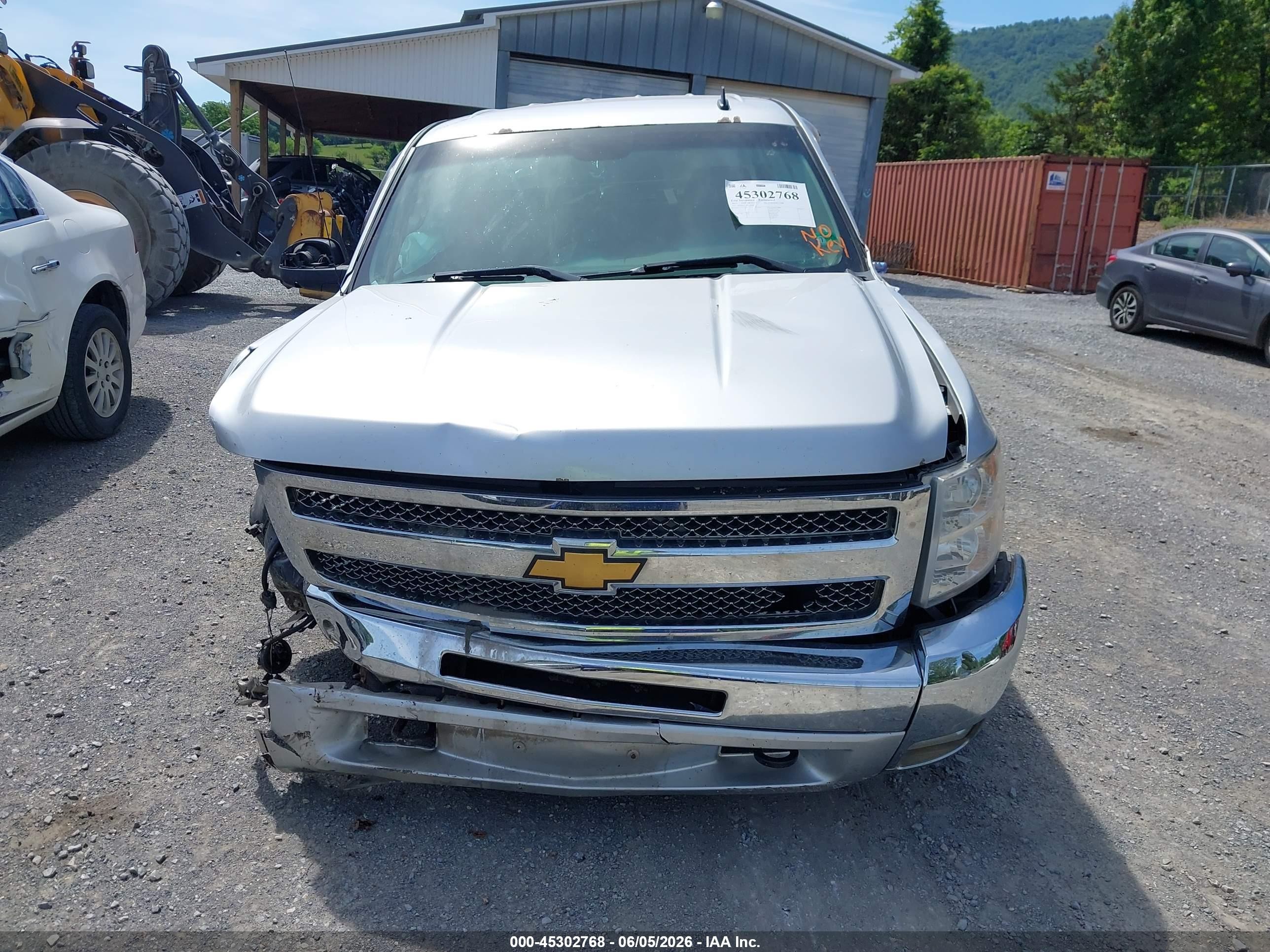 2013 Chevrolet Silverado 1500 Lt Серебряный vin: 3GCPKSE75DG206815