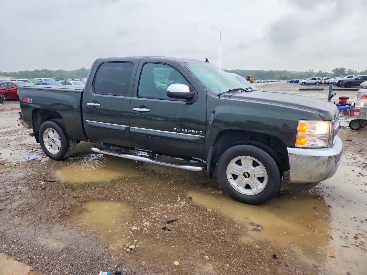 2013 Chevrolet Silverado K1500 Lt Black vin: 3GCPKSE75DG215059