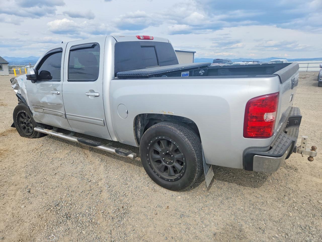 2013 Chevrolet Silverado K1500 Lt Silver vin: 3GCPKSE75DG318904
