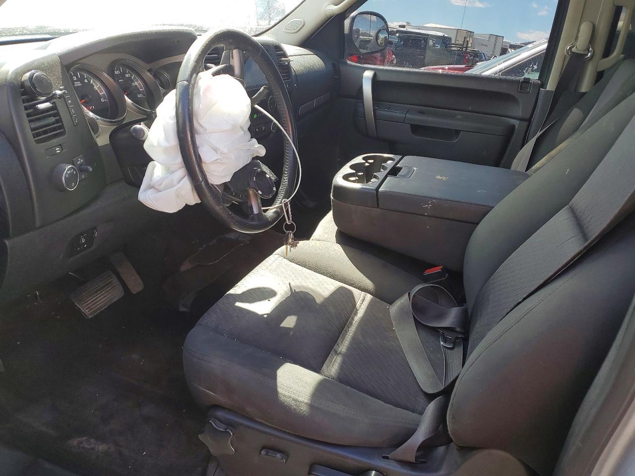 2013 Chevrolet Silverado K1500 Lt Silver vin: 3GCPKSE75DG318904