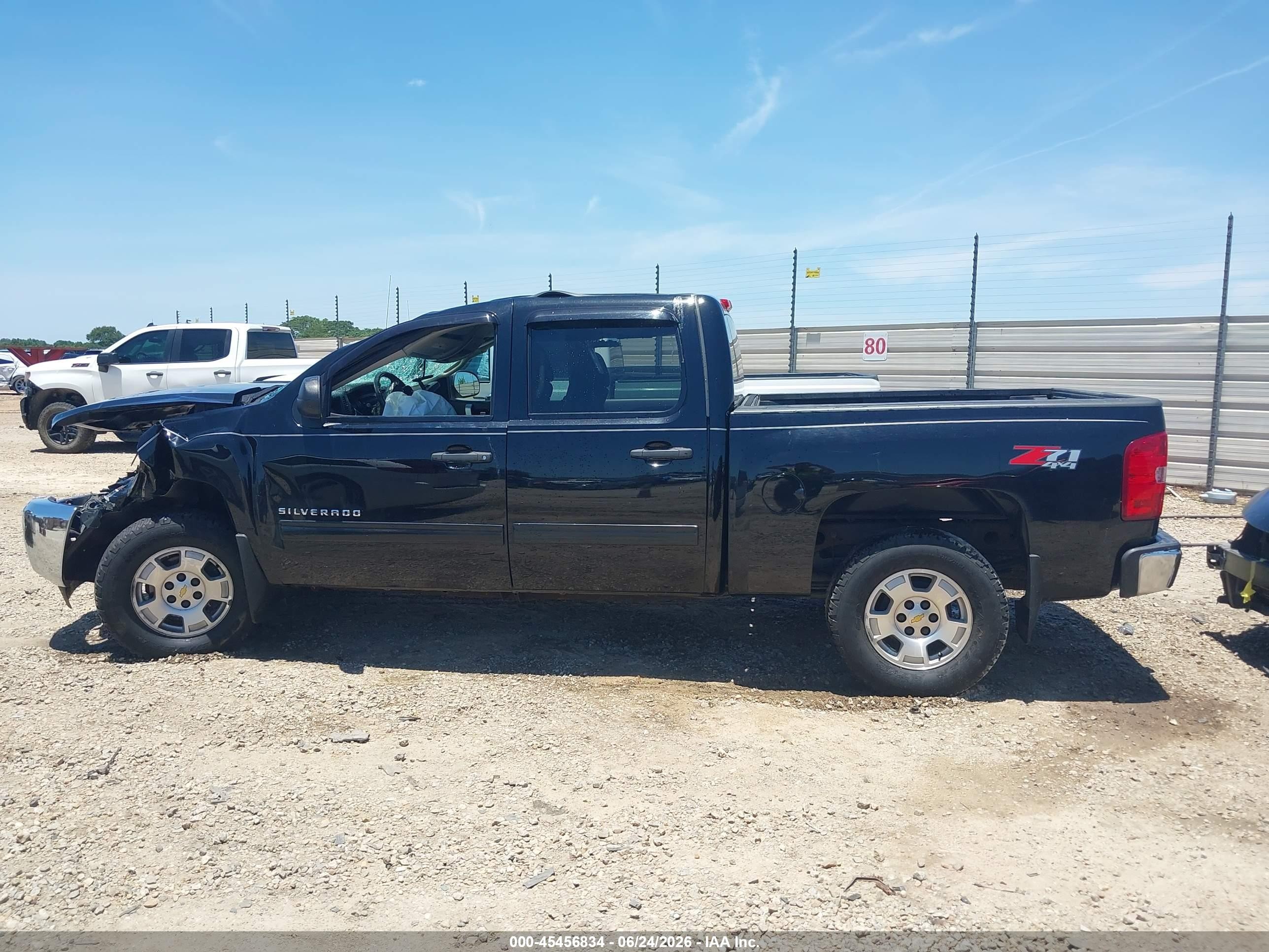 2013 Chevrolet Silverado 1500 Lt Black vin: 3GCPKSE75DG324220