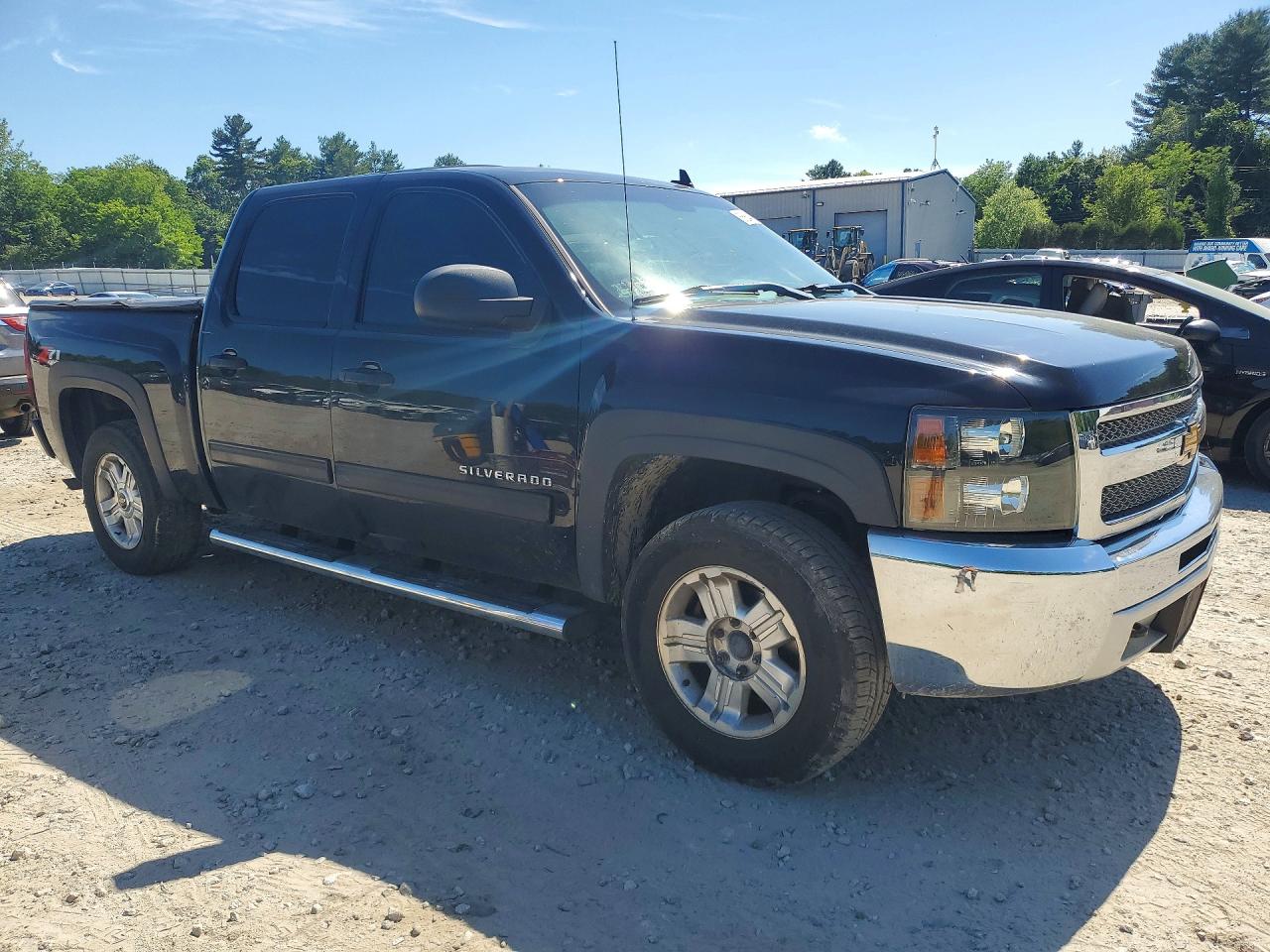 2013 Chevrolet Silverado K1500 Lt Черный vin: 3GCPKSE75DG366502