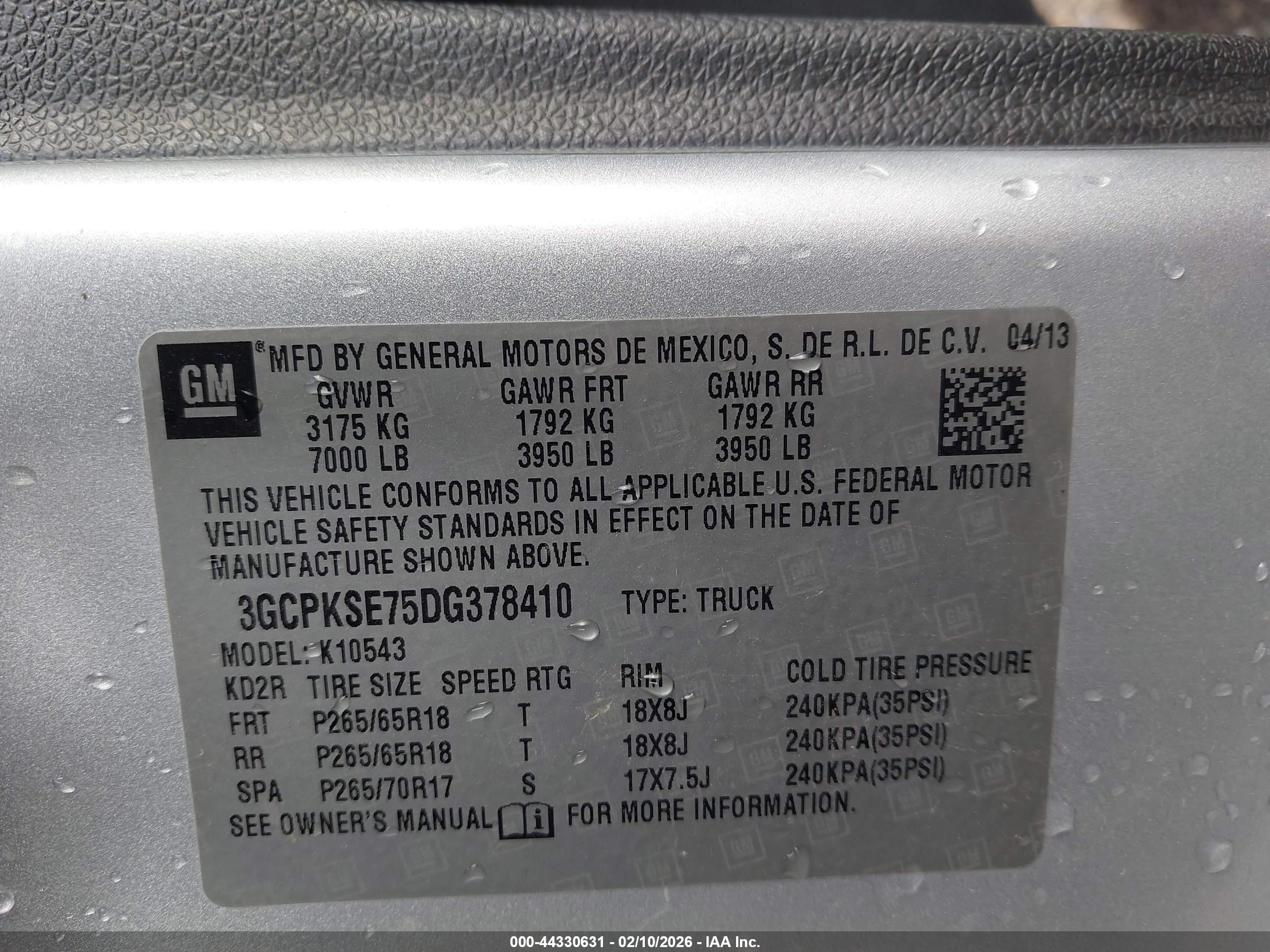 2013 Chevrolet Silverado 1500 Lt Silver vin: 3GCPKSE75DG378410