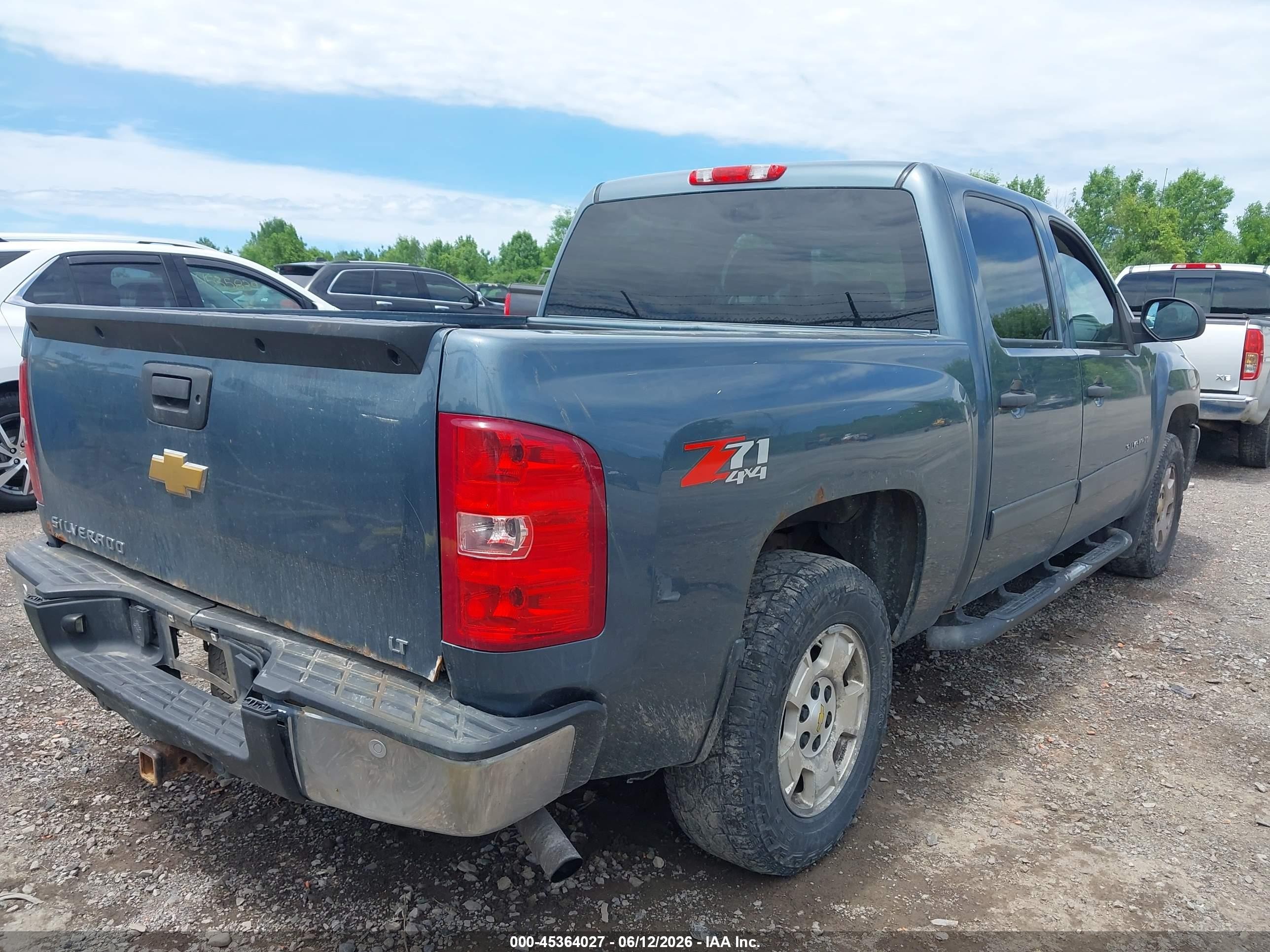 2013 Chevrolet Silverado 1500 Lt Light Blue vin: 3GCPKSE75DG378827