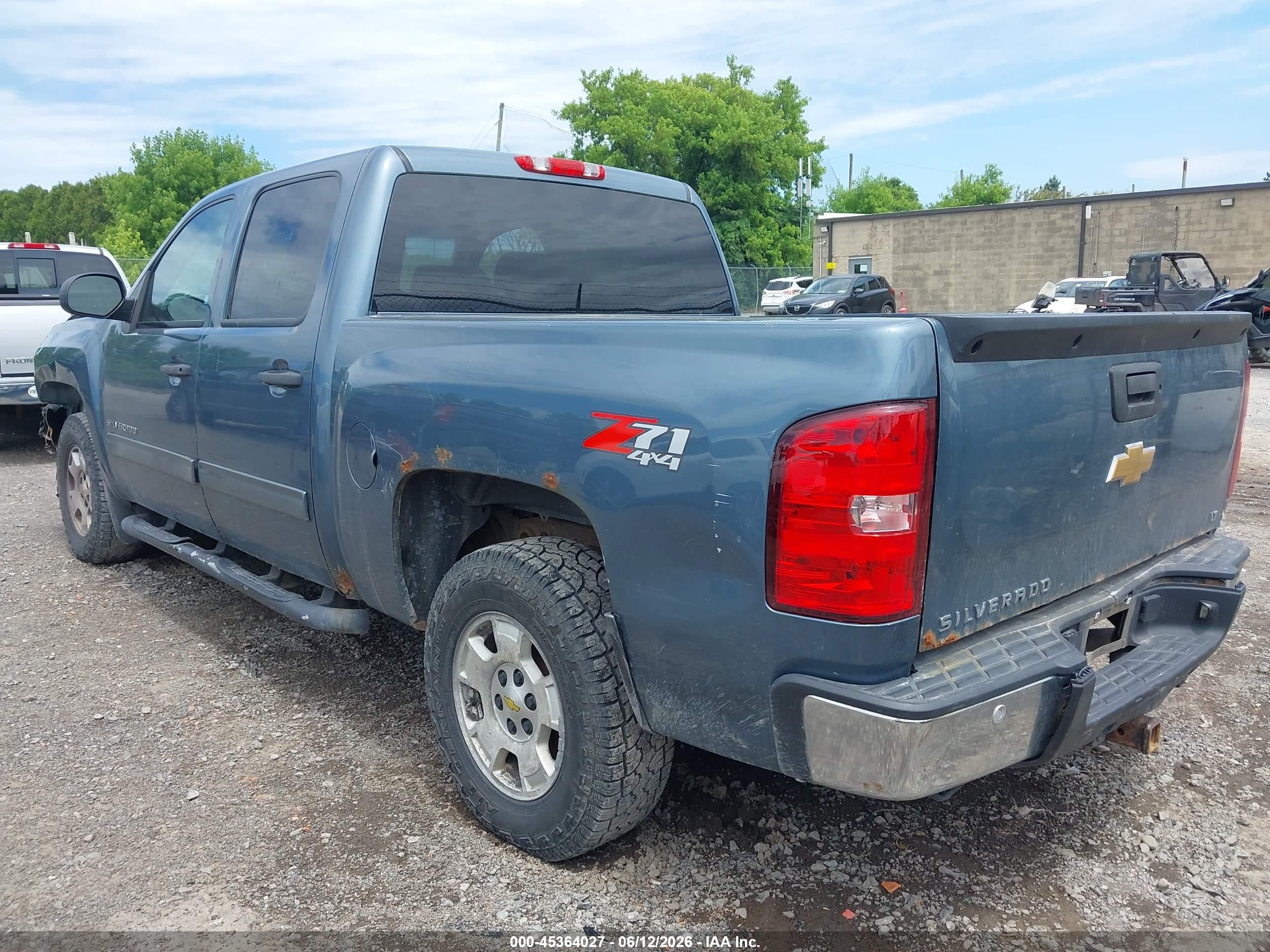 2013 Chevrolet Silverado 1500 Lt Light Blue vin: 3GCPKSE75DG378827