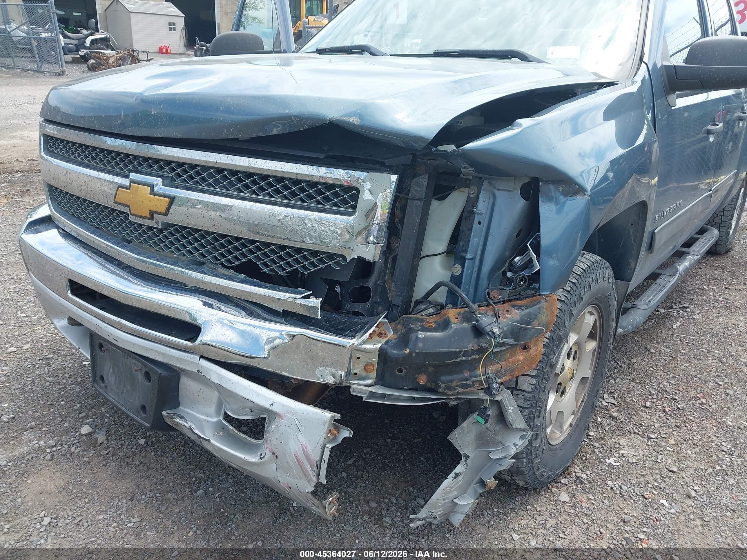 2013 Chevrolet Silverado 1500 Lt Light Blue vin: 3GCPKSE75DG378827