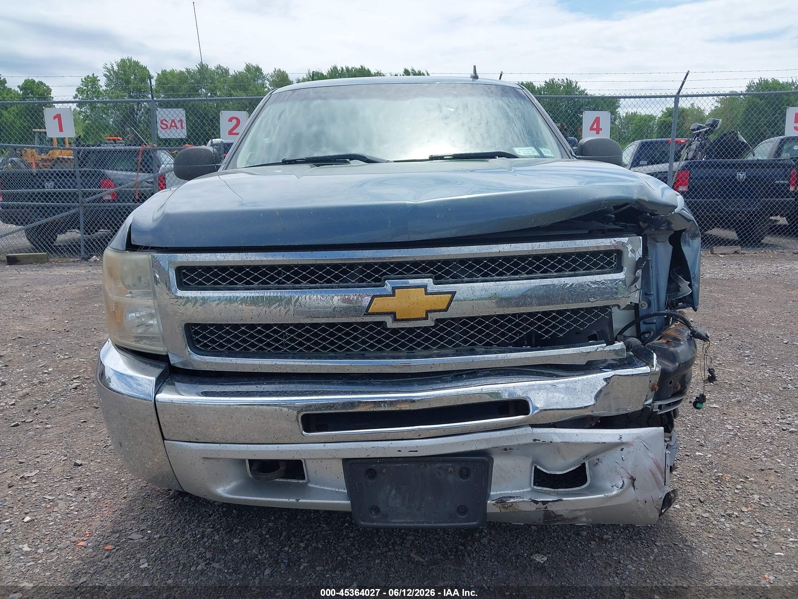 2013 Chevrolet Silverado 1500 Lt Light Blue vin: 3GCPKSE75DG378827