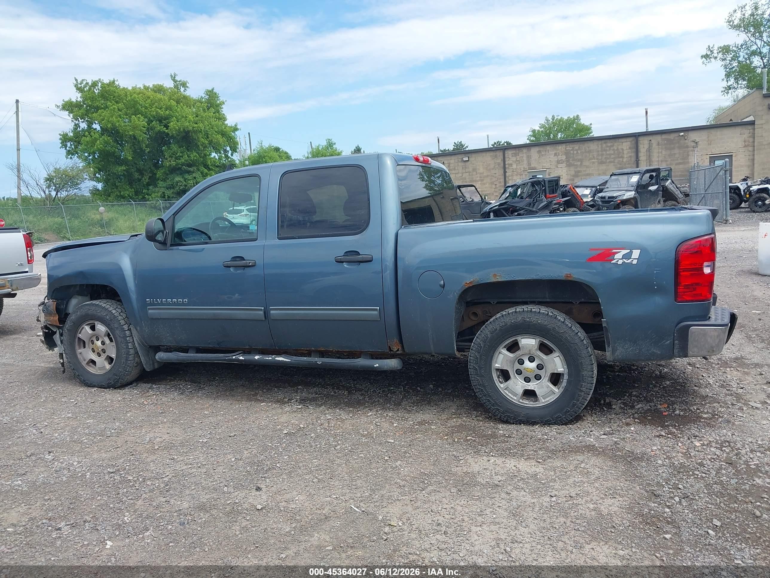 2013 Chevrolet Silverado 1500 Lt Light Blue vin: 3GCPKSE75DG378827