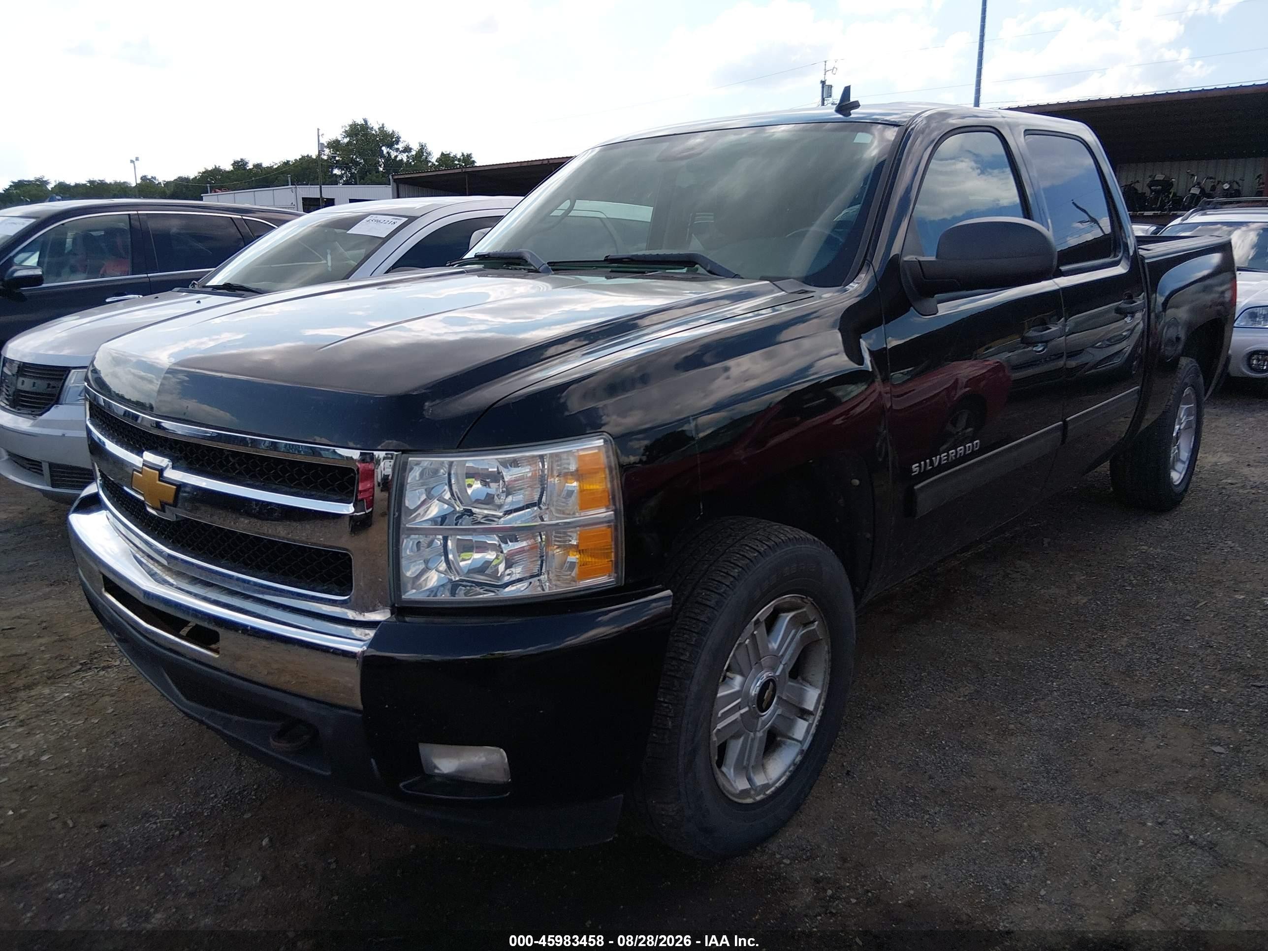 2012 Chevrolet Silverado 1500 Lt Black vin: 3GCPKSE76CG102574