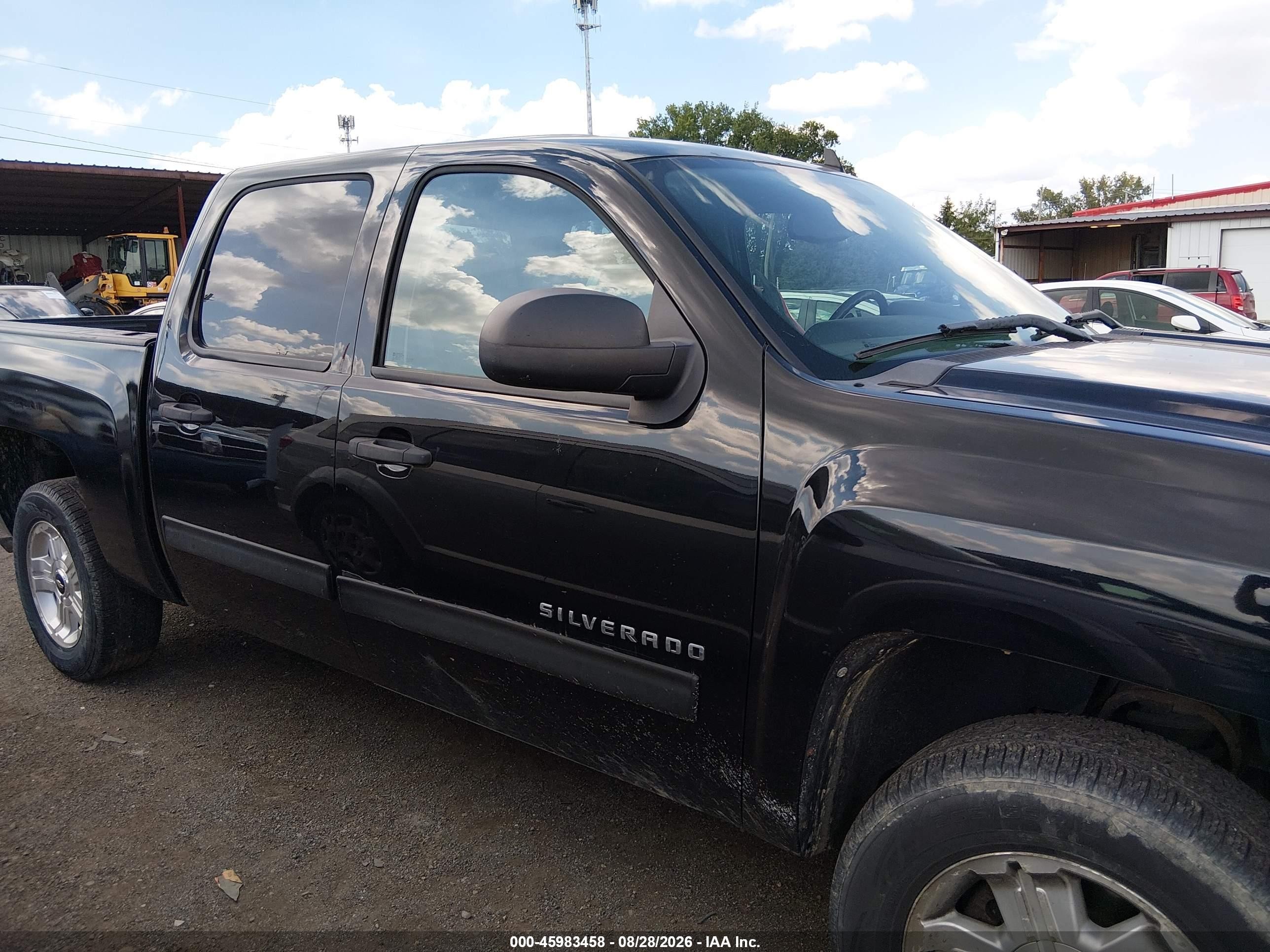 2012 Chevrolet Silverado 1500 Lt Black vin: 3GCPKSE76CG102574