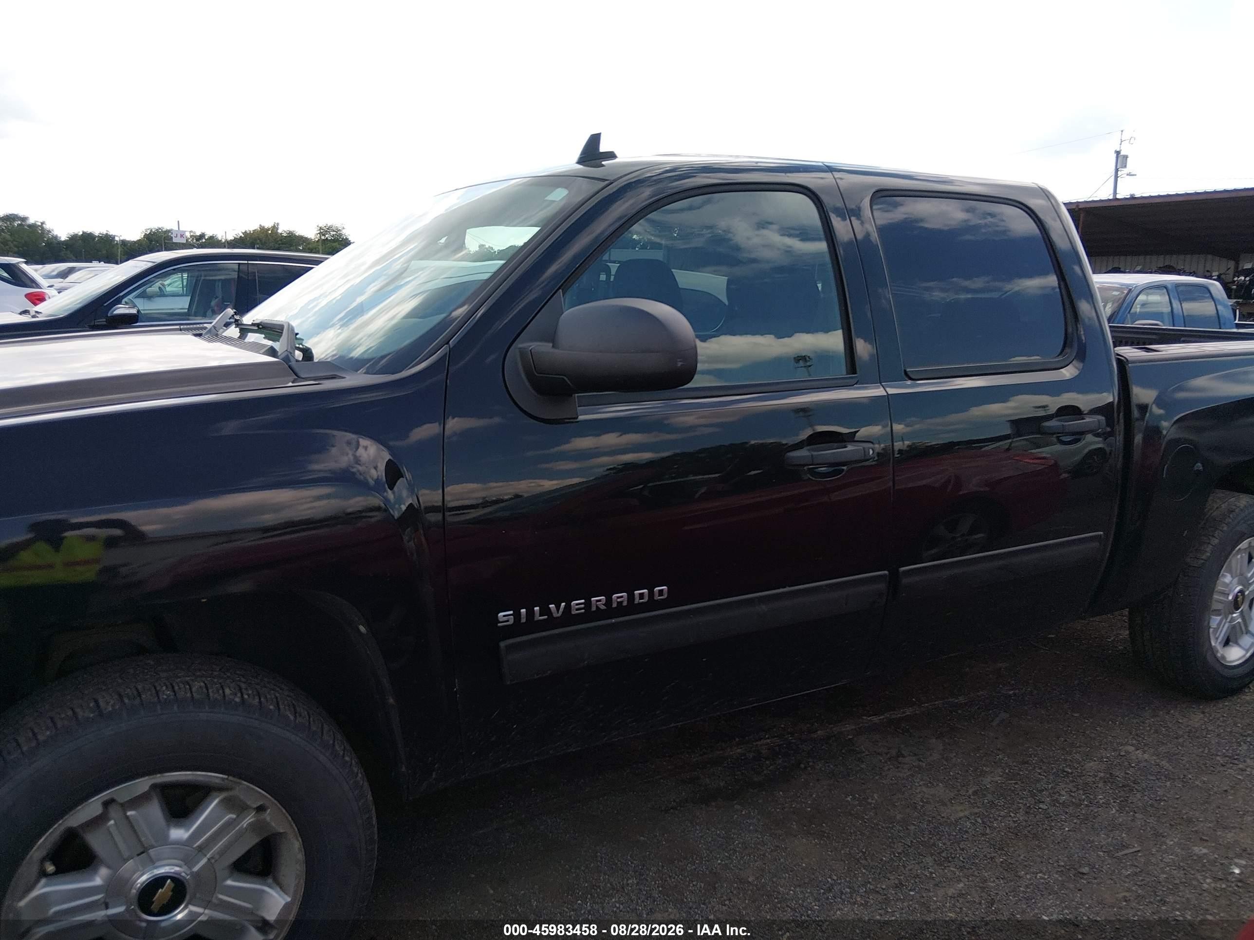 2012 Chevrolet Silverado 1500 Lt Black vin: 3GCPKSE76CG102574