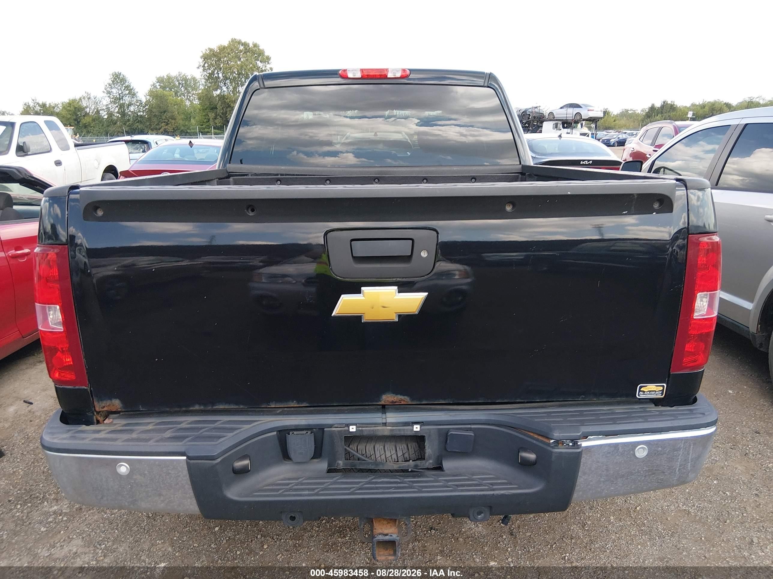 2012 Chevrolet Silverado 1500 Lt Black vin: 3GCPKSE76CG102574