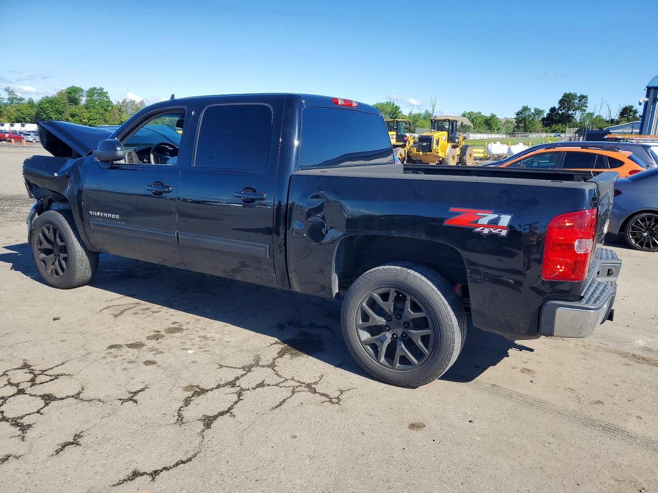 2012 Chevrolet Silverado K1500 Lt Черный vin: 3GCPKSE76CG104101