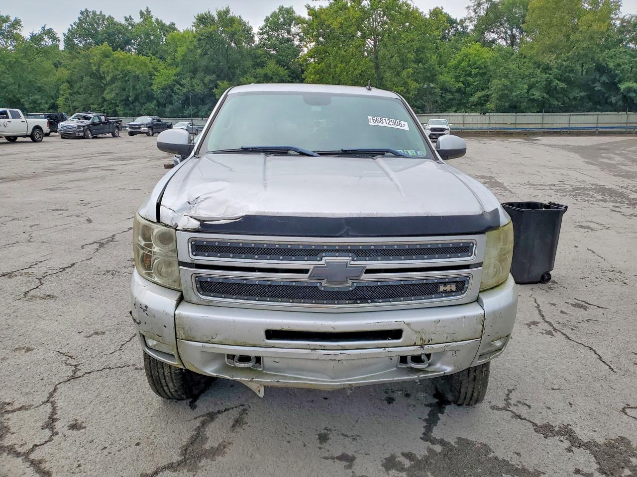 2012 Chevrolet Silverado K1500 Lt Silver vin: 3GCPKSE76CG221712