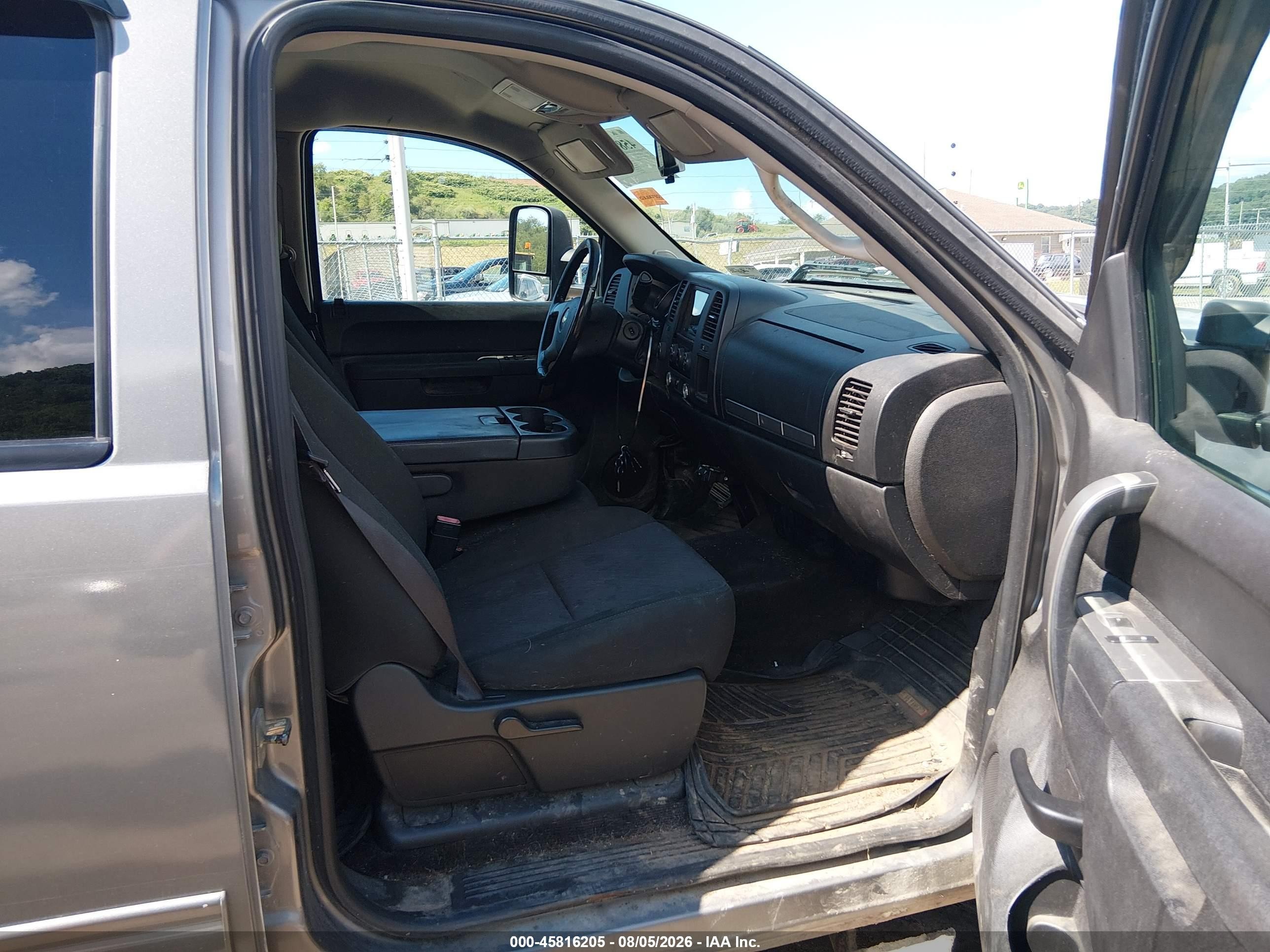 2013 Chevrolet Silverado 1500 Lt Gray vin: 3GCPKSE76DG111938