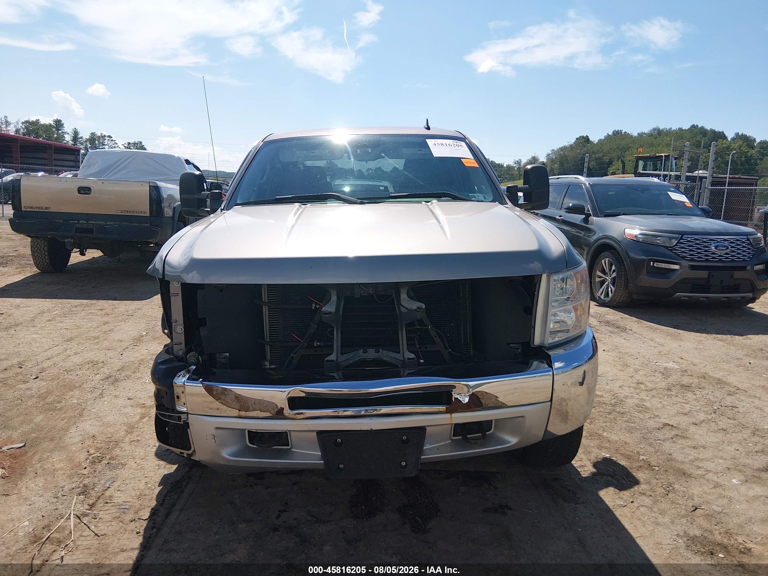 2013 Chevrolet Silverado 1500 Lt Gray vin: 3GCPKSE76DG111938