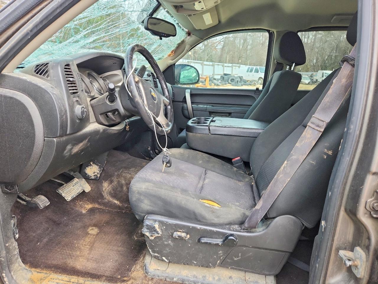2013 Chevrolet Silverado K1500 Lt Silver vin: 3GCPKSE76DG215328