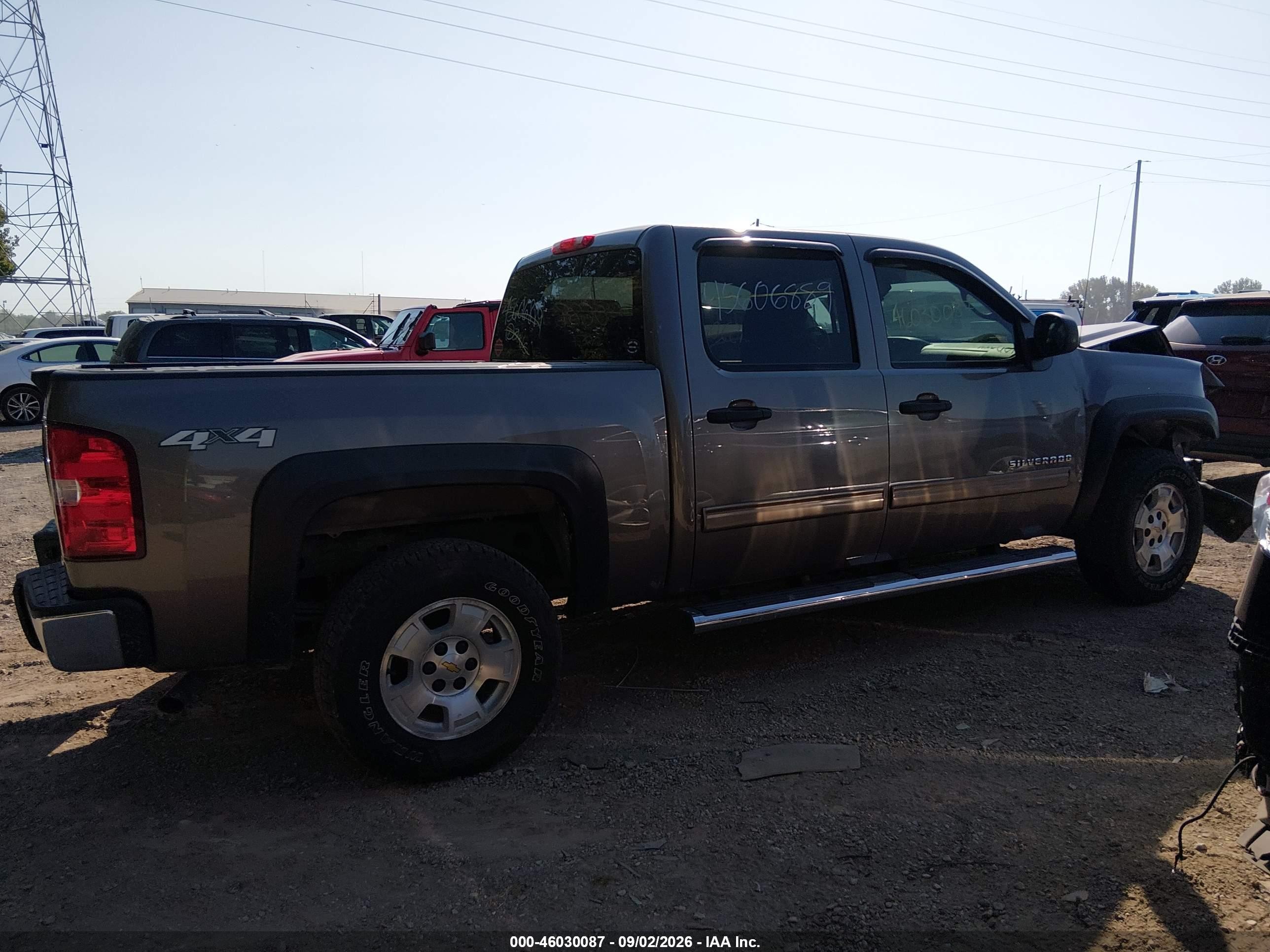 2013 Chevrolet Silverado 1500 Lt Gray vin: 3GCPKSE76DG246224