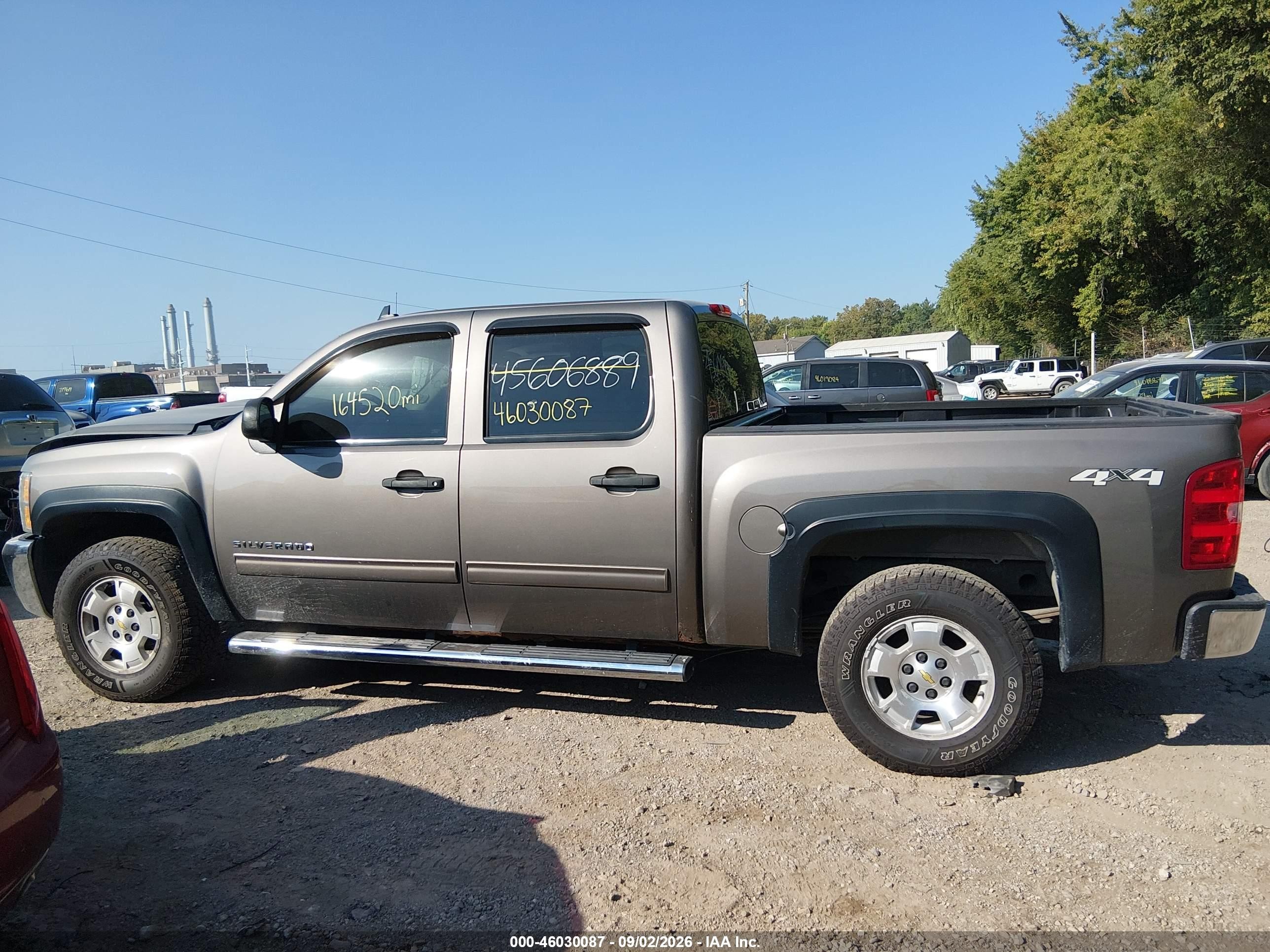 2013 Chevrolet Silverado 1500 Lt Gray vin: 3GCPKSE76DG246224