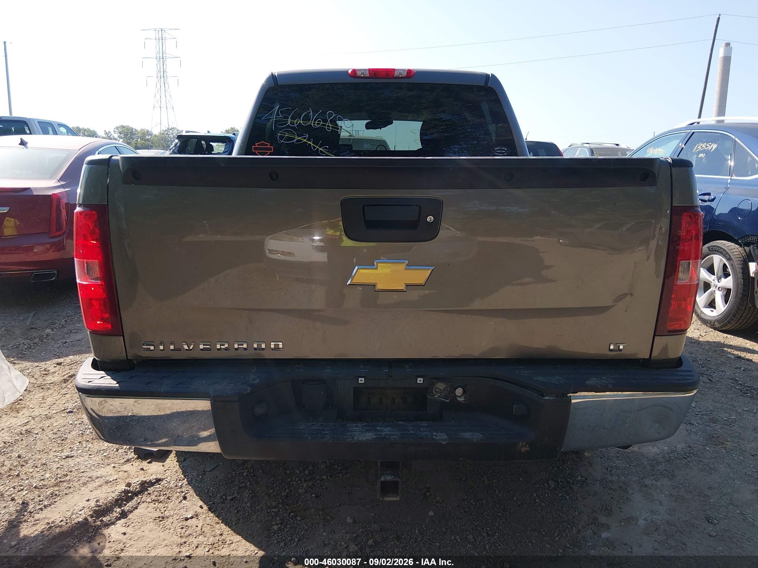 2013 Chevrolet Silverado 1500 Lt Gray vin: 3GCPKSE76DG246224