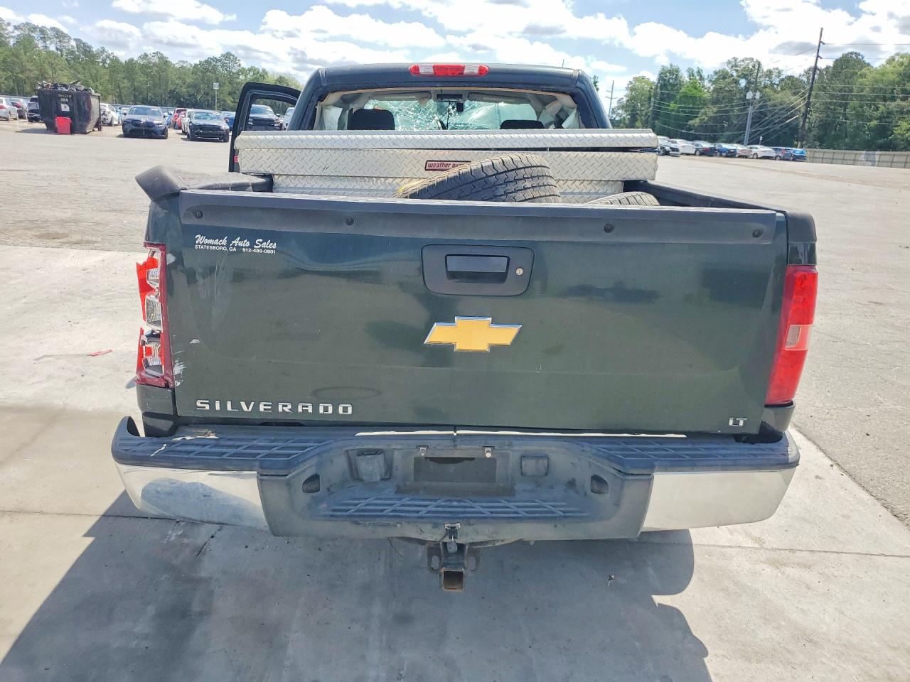 2013 Chevrolet Silverado K1500 Lt Green vin: 3GCPKSE76DG253092