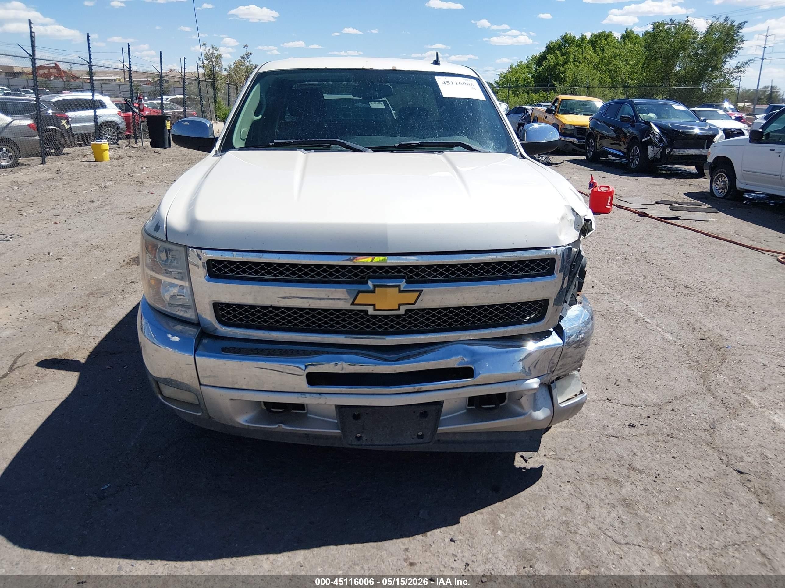 2013 Chevrolet Silverado 1500 Lt Белый vin: 3GCPKSE76DG308981