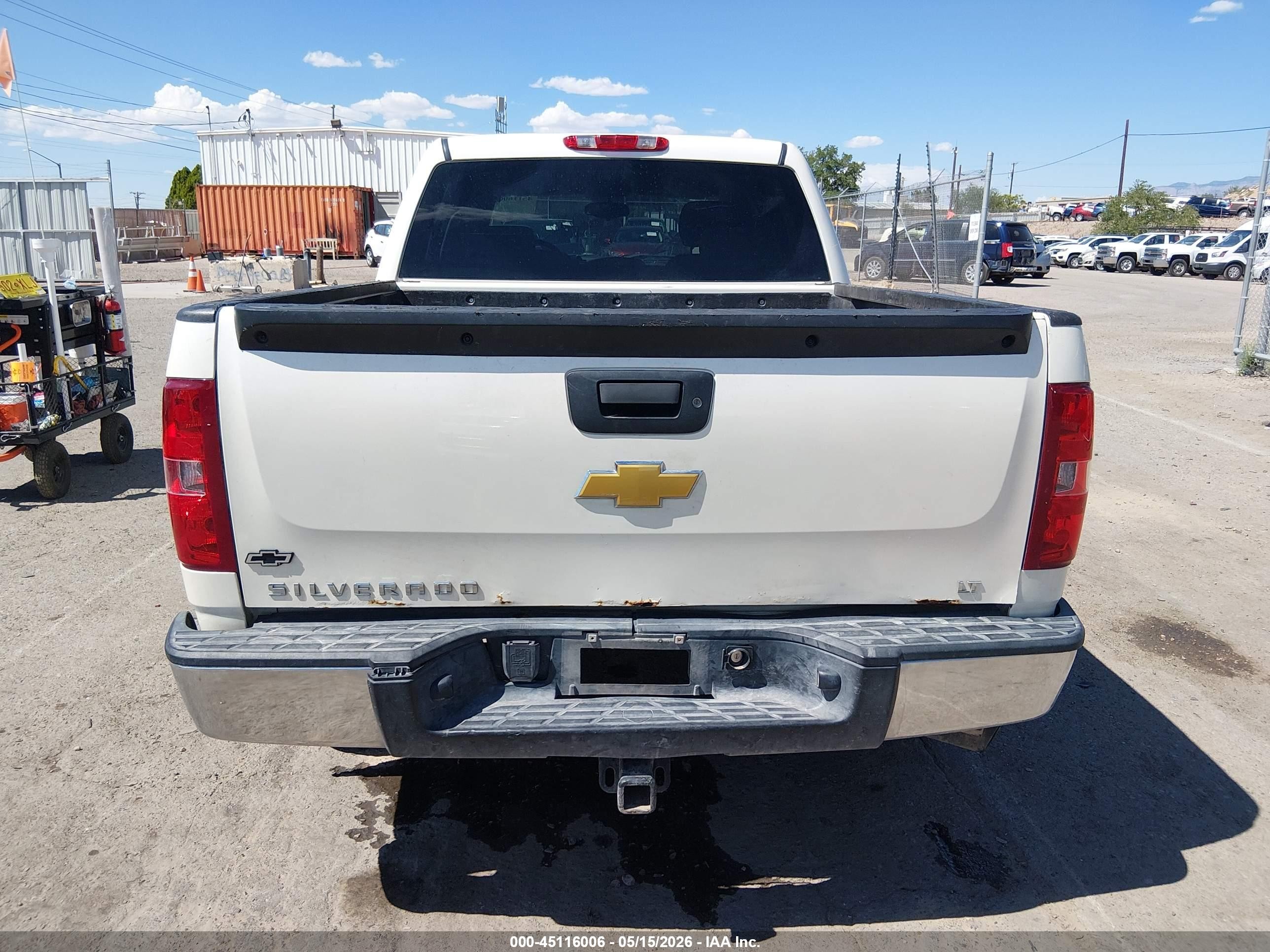 2013 Chevrolet Silverado 1500 Lt Белый vin: 3GCPKSE76DG308981