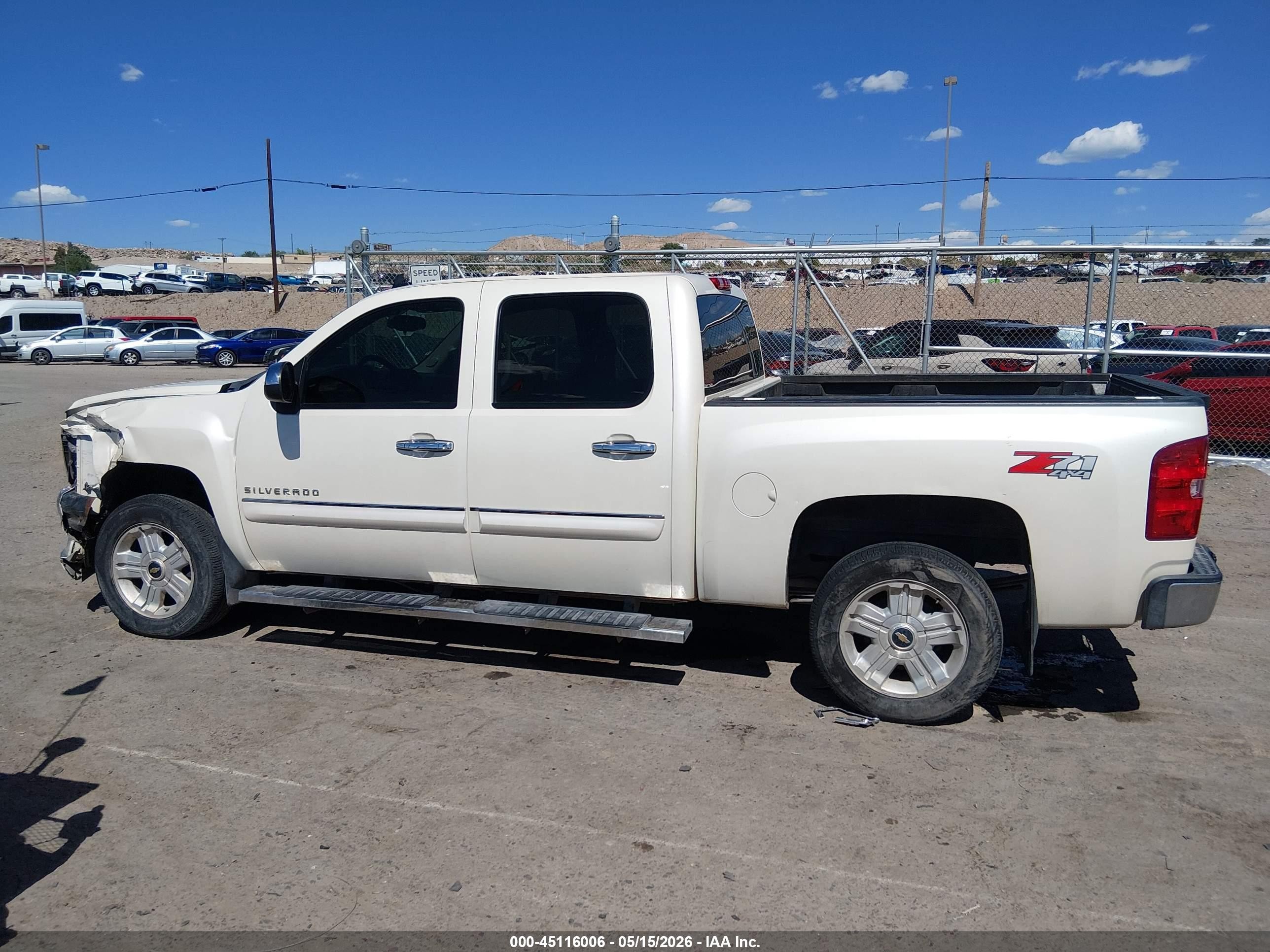 2013 Chevrolet Silverado 1500 Lt Белый vin: 3GCPKSE76DG308981