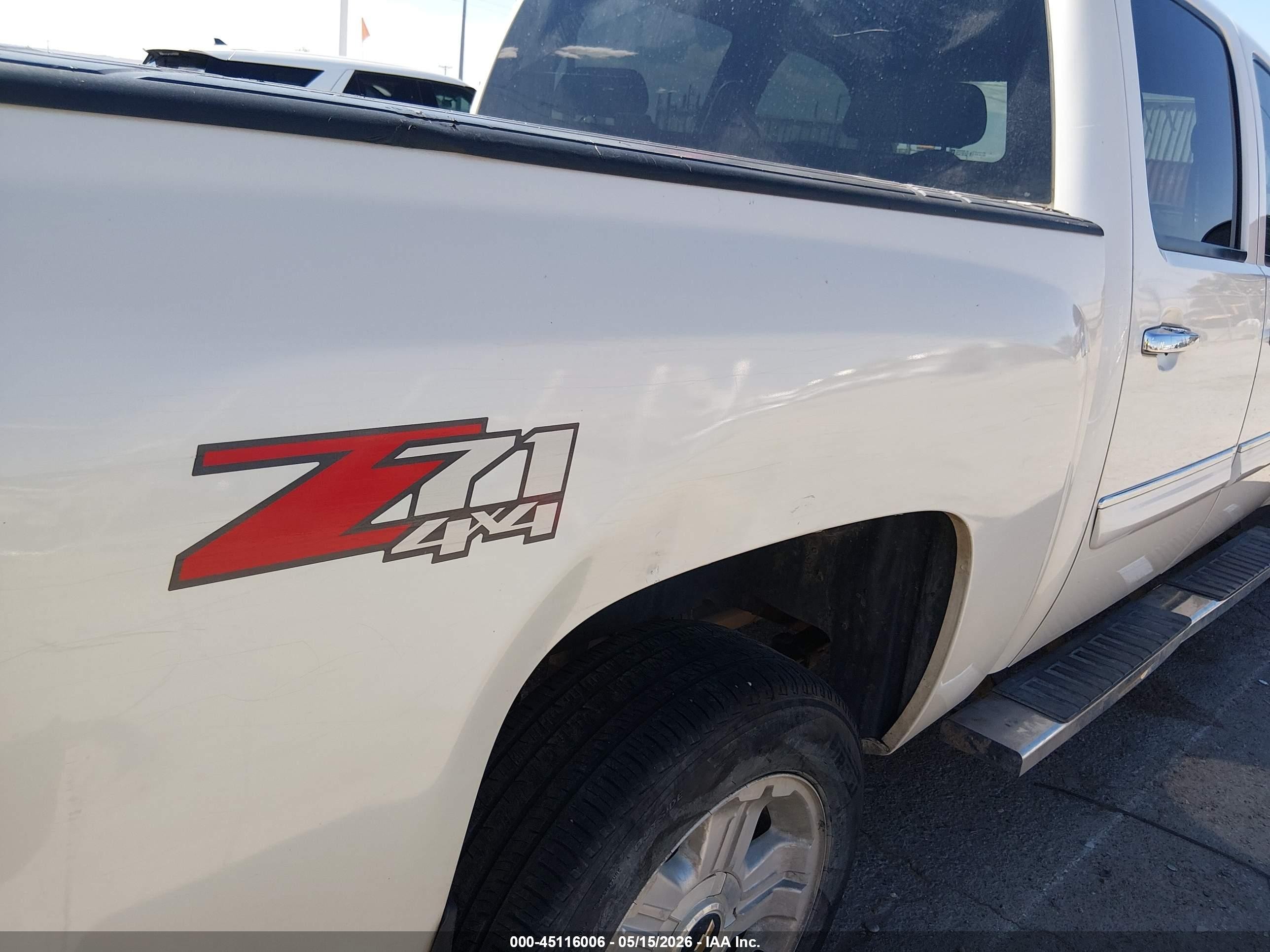 2013 Chevrolet Silverado 1500 Lt Белый vin: 3GCPKSE76DG308981