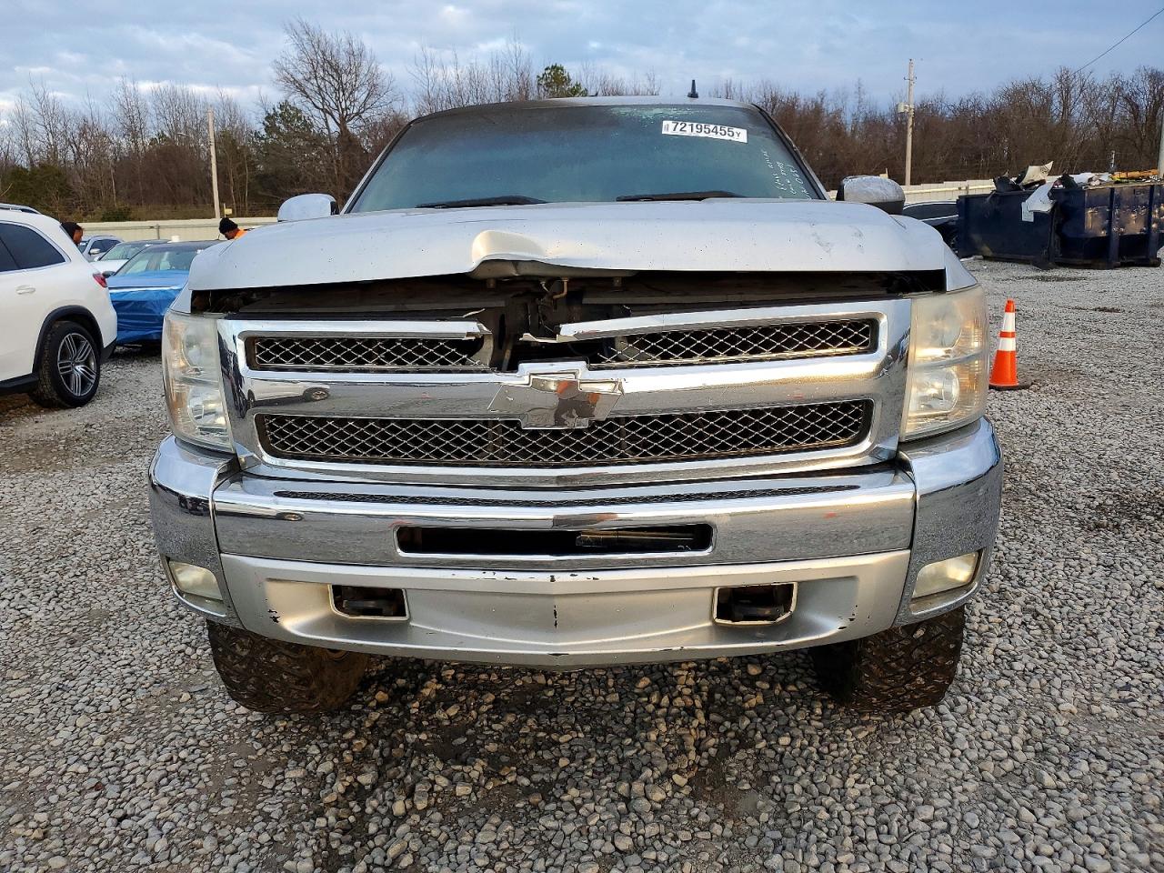 2013 Chevrolet Silverado K1500 Lt Silver vin: 3GCPKSE76DG310651