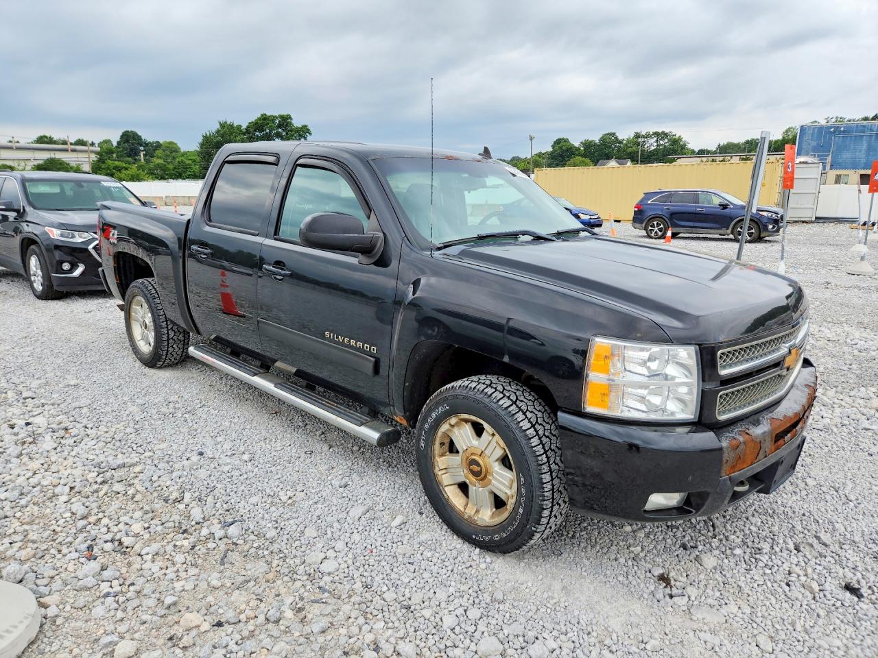 2013 Chevrolet Silverado K1500 Lt Black vin: 3GCPKSE76DG319205