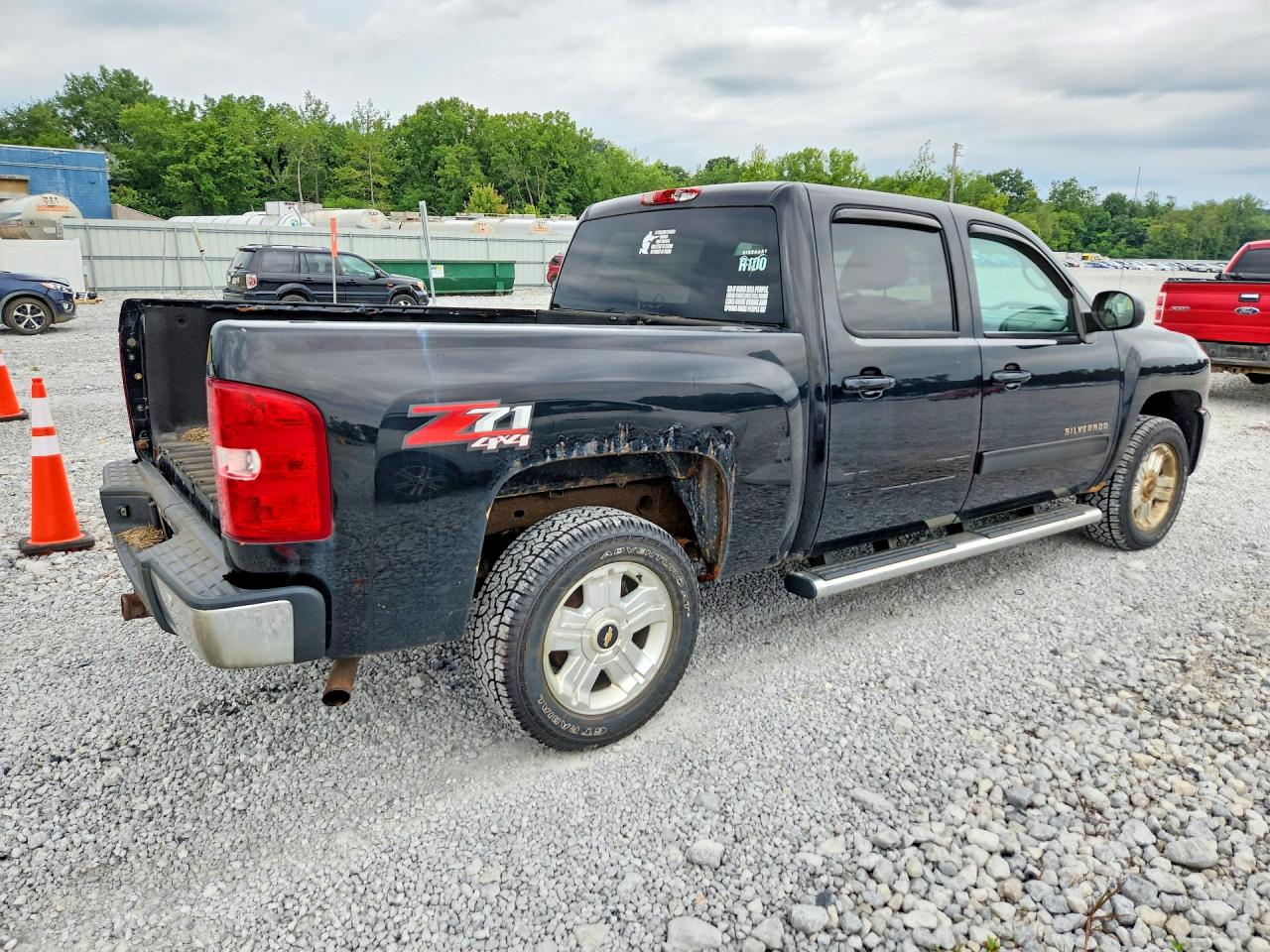2013 Chevrolet Silverado K1500 Lt Black vin: 3GCPKSE76DG319205
