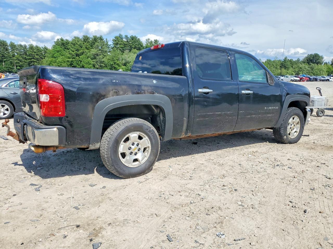 2012 Chevrolet Silverado K1500 Lt Black vin: 3GCPKSE77CG101594