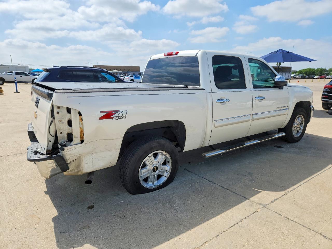 2012 Chevrolet Silverado K1500 Lt Белый vin: 3GCPKSE77CG112840