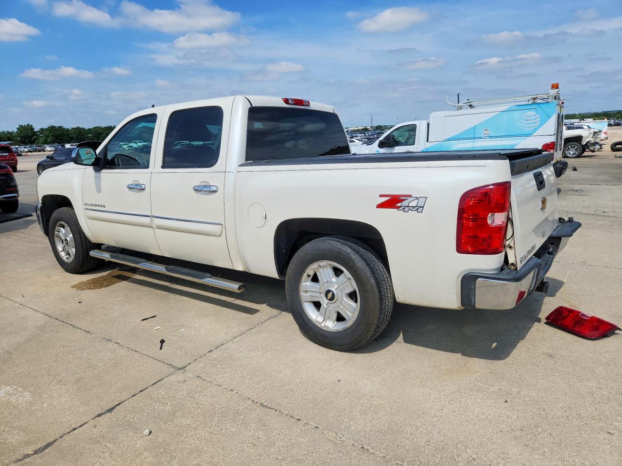 2012 Chevrolet Silverado K1500 Lt Белый vin: 3GCPKSE77CG112840