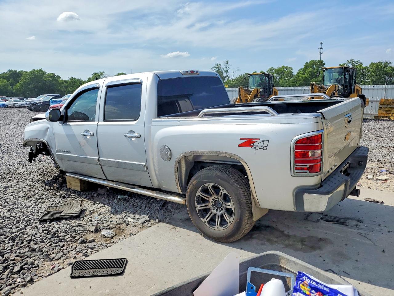 2012 Chevrolet Silverado K1500 Lt Серебряный vin: 3GCPKSE77CG247302