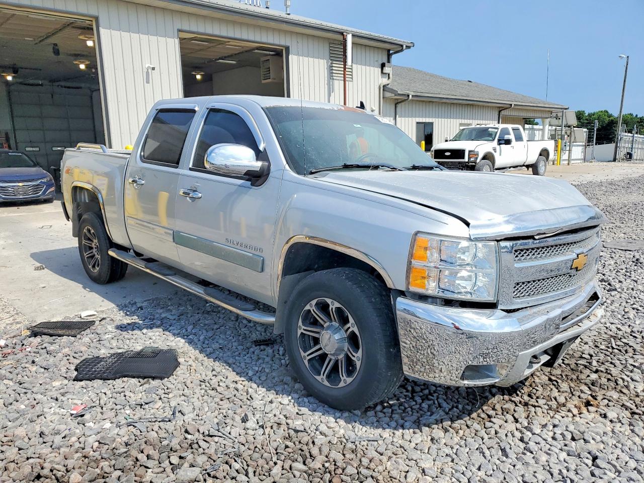 2012 Chevrolet Silverado K1500 Lt Серебряный vin: 3GCPKSE77CG247302